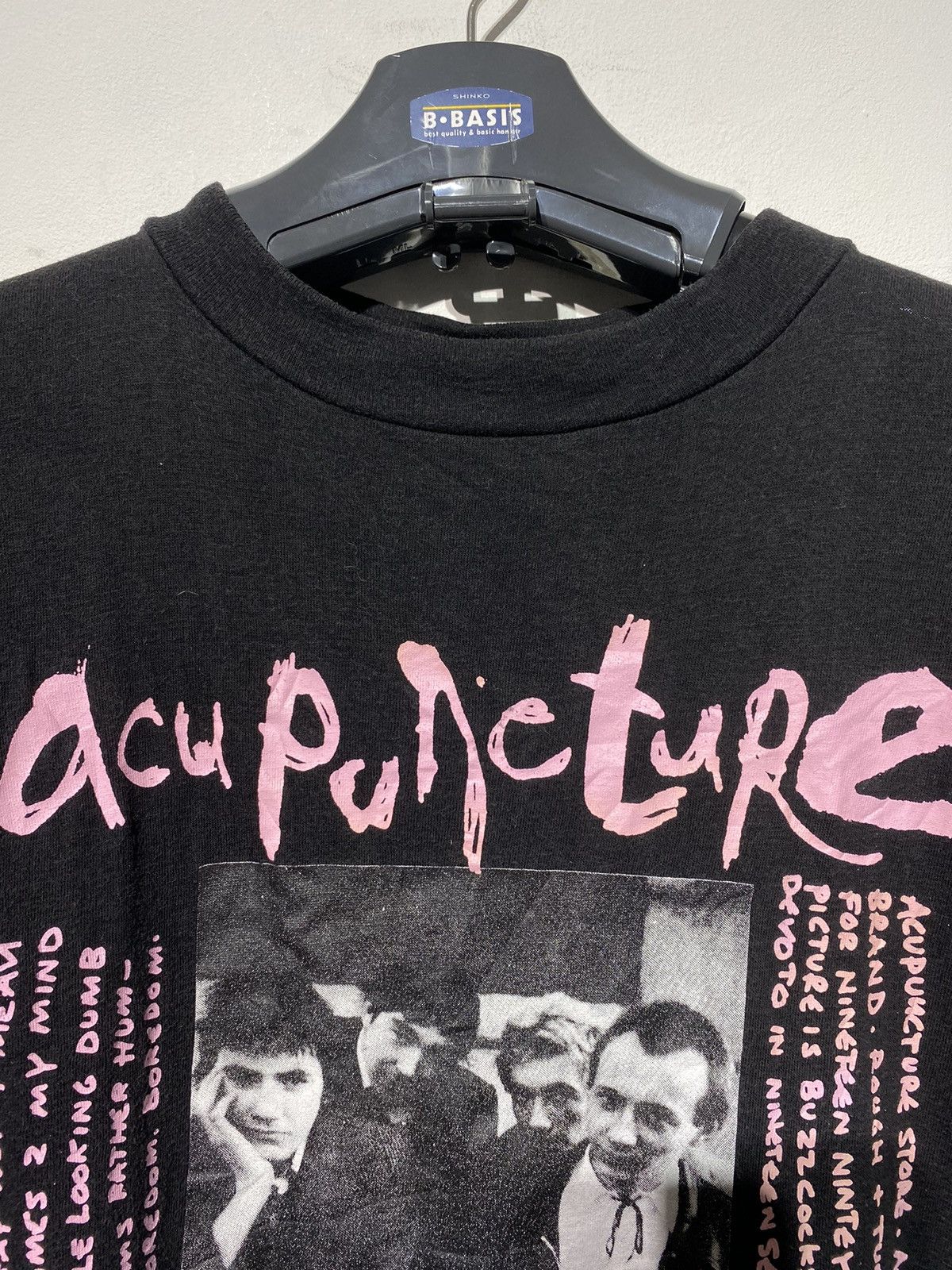 Band Tees VINTAGE BUZZCOCKS ACUPUNETURE BRUCE WABER RARE 🔥 Size US L / EU 52-54 / 3 - 7 Thumbnail