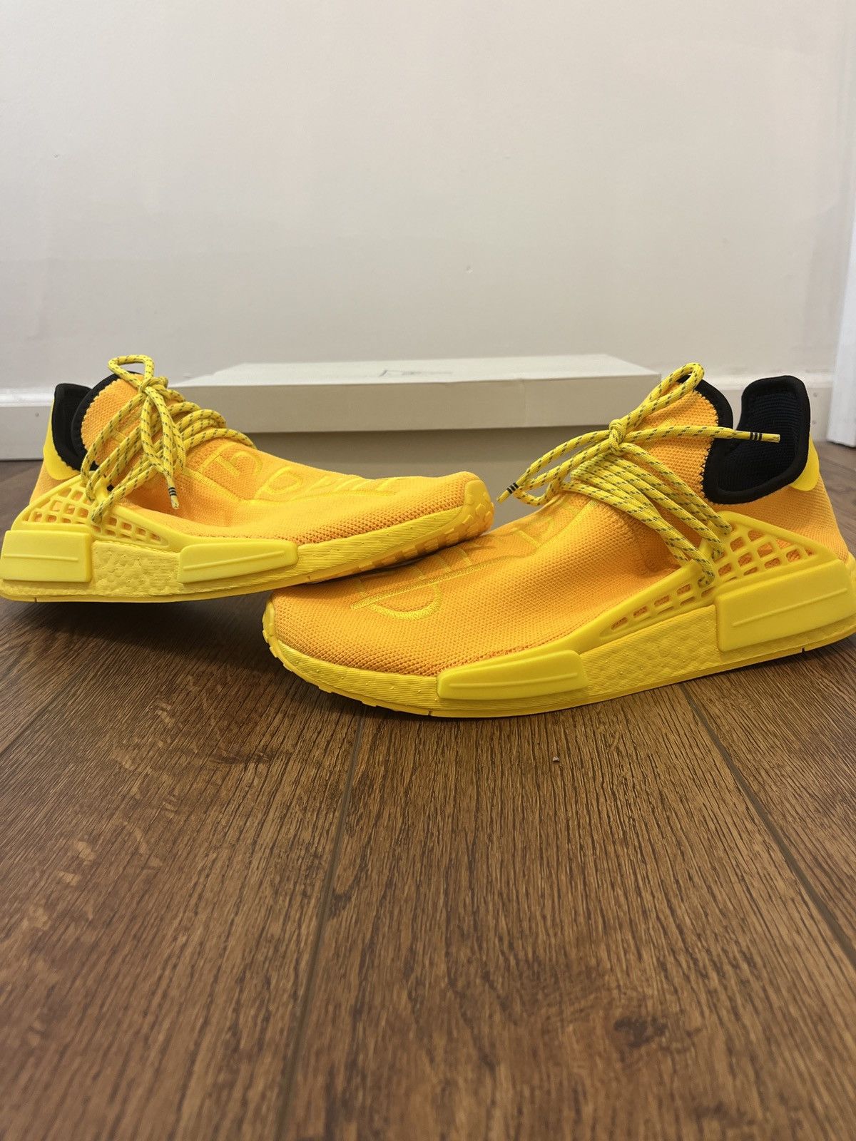 Adidas Adidas NMD Human Race x Pharrell Yellow Size US 12.5 / EU 45-46 - 1 Thumbnail