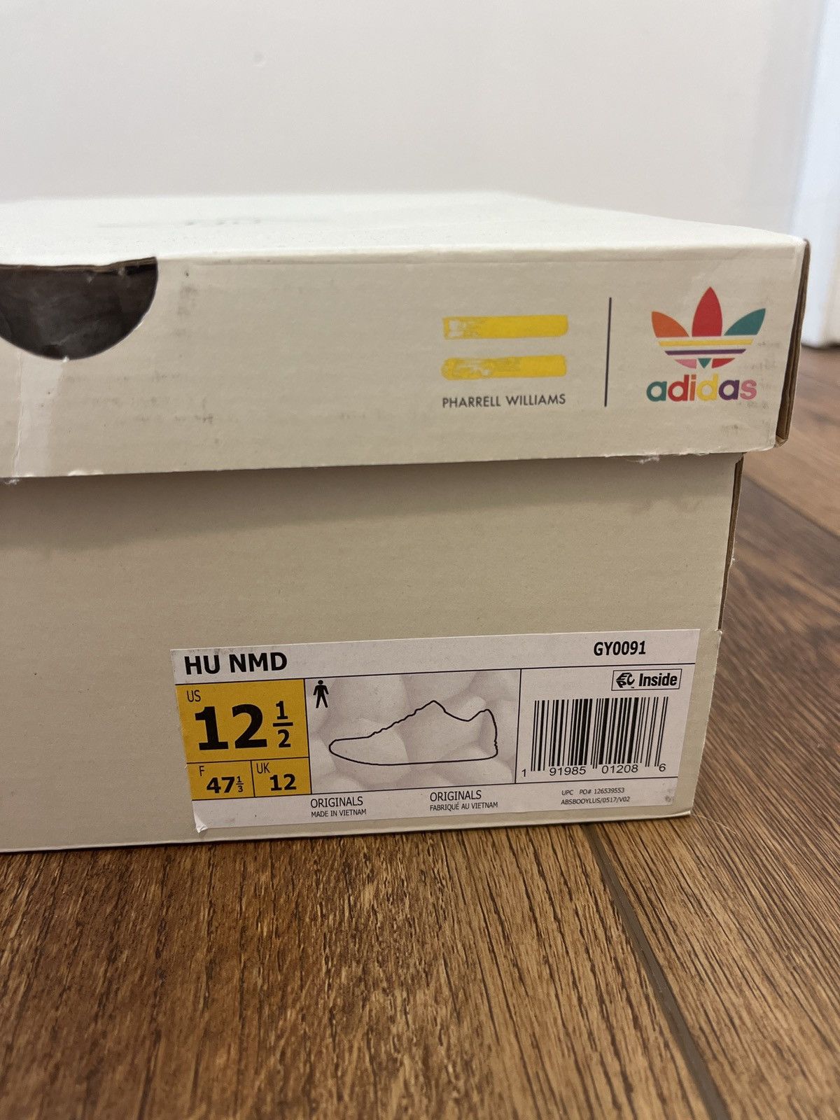 Adidas Adidas NMD Human Race x Pharrell Yellow Size US 12.5 / EU 45-46 - 8 Thumbnail