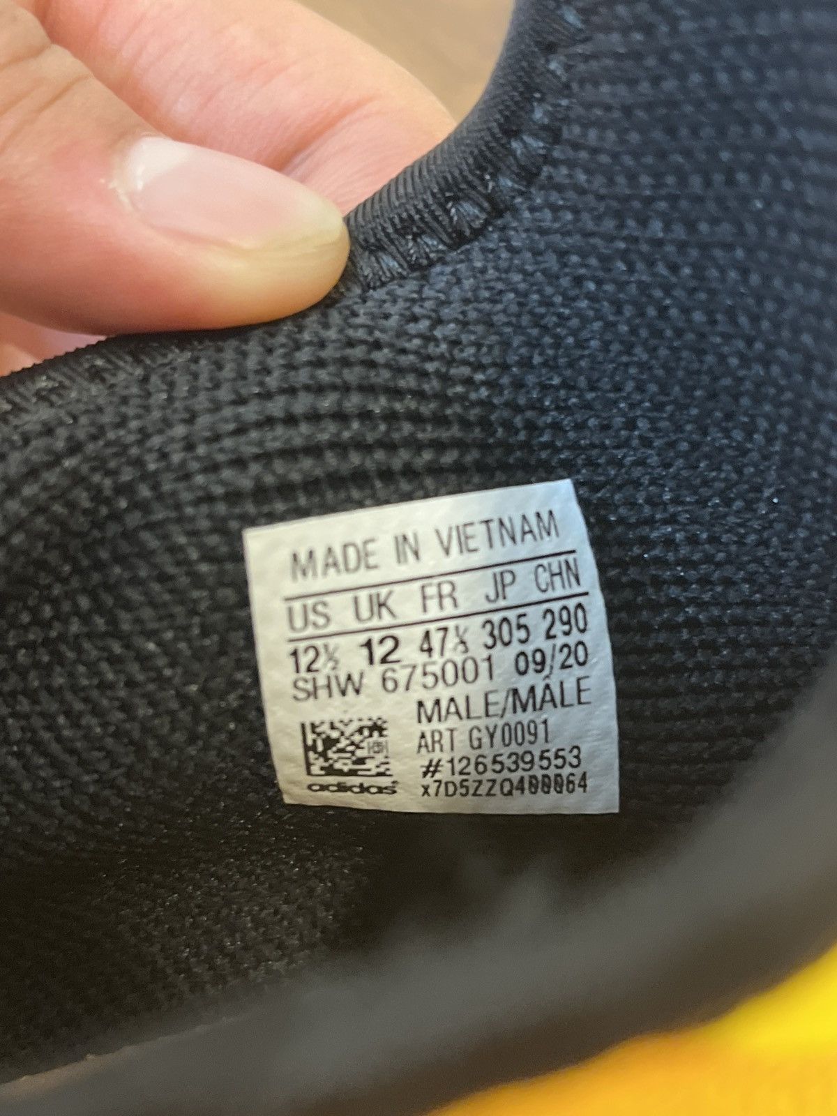 Adidas Adidas NMD Human Race x Pharrell Yellow Size US 12.5 / EU 45-46 - 7 Thumbnail