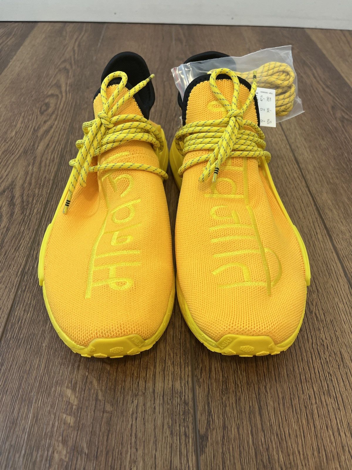 Adidas Adidas NMD Human Race x Pharrell Yellow Size US 12.5 / EU 45-46 - 4 Thumbnail