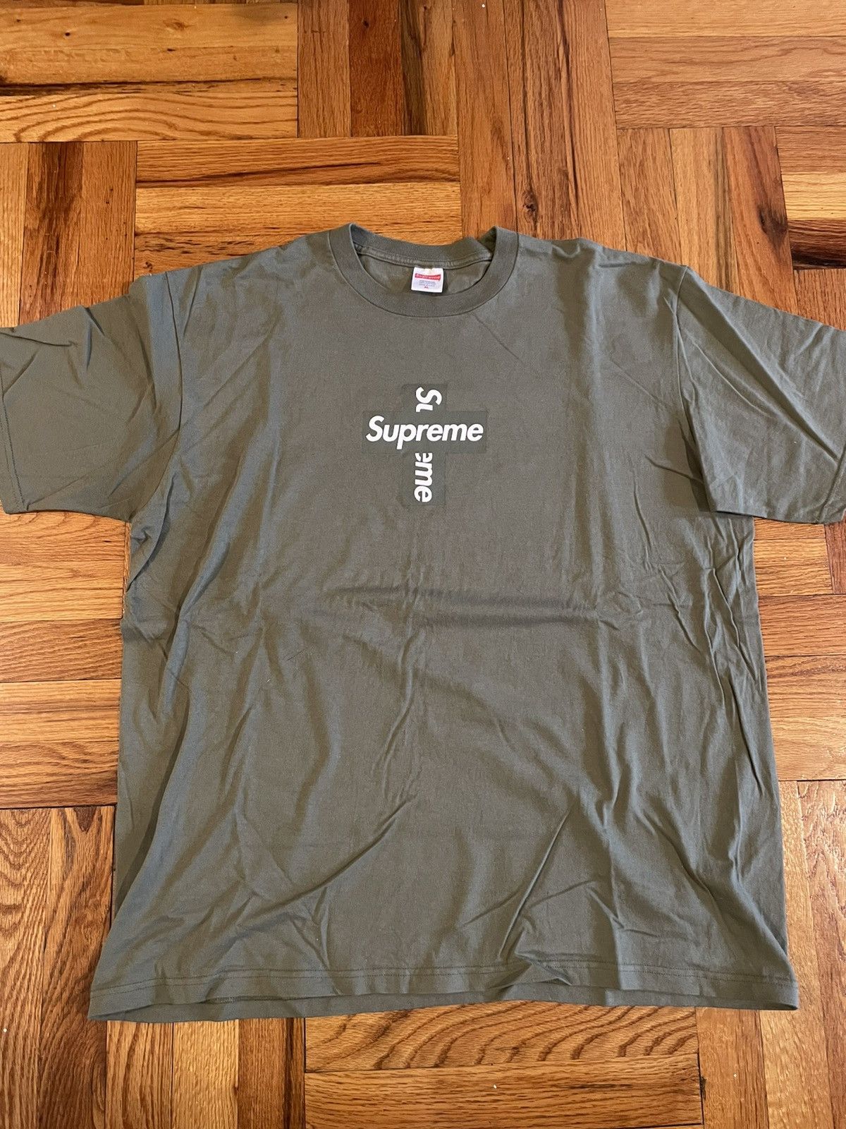 Supreme Cross Box Logo | Grailed