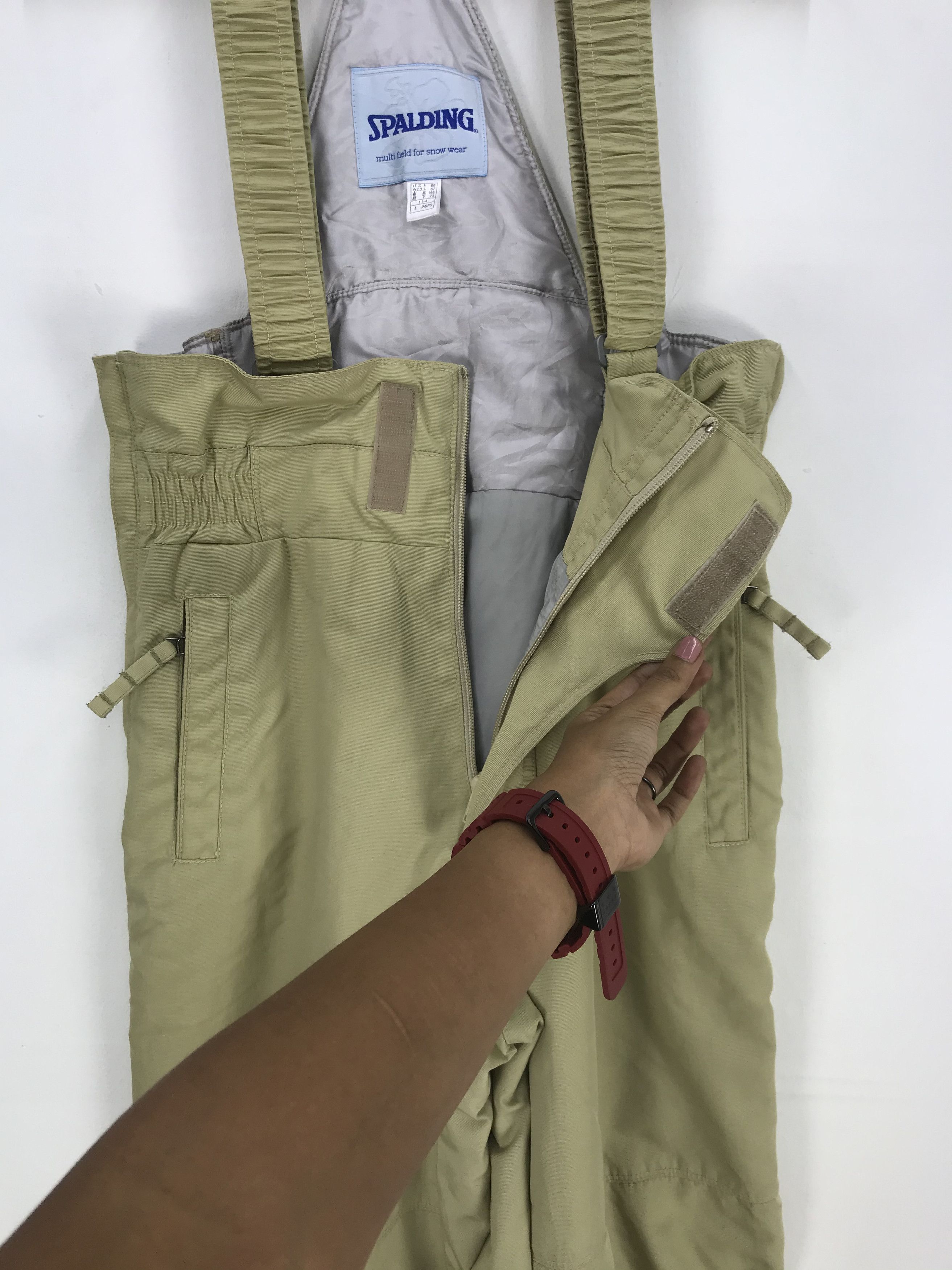 Spalding Vintage Spalding Ski Suit Jumpsuit Ski Wear Snowboards Size 26" / US 2 / IT 38 - 6 Thumbnail