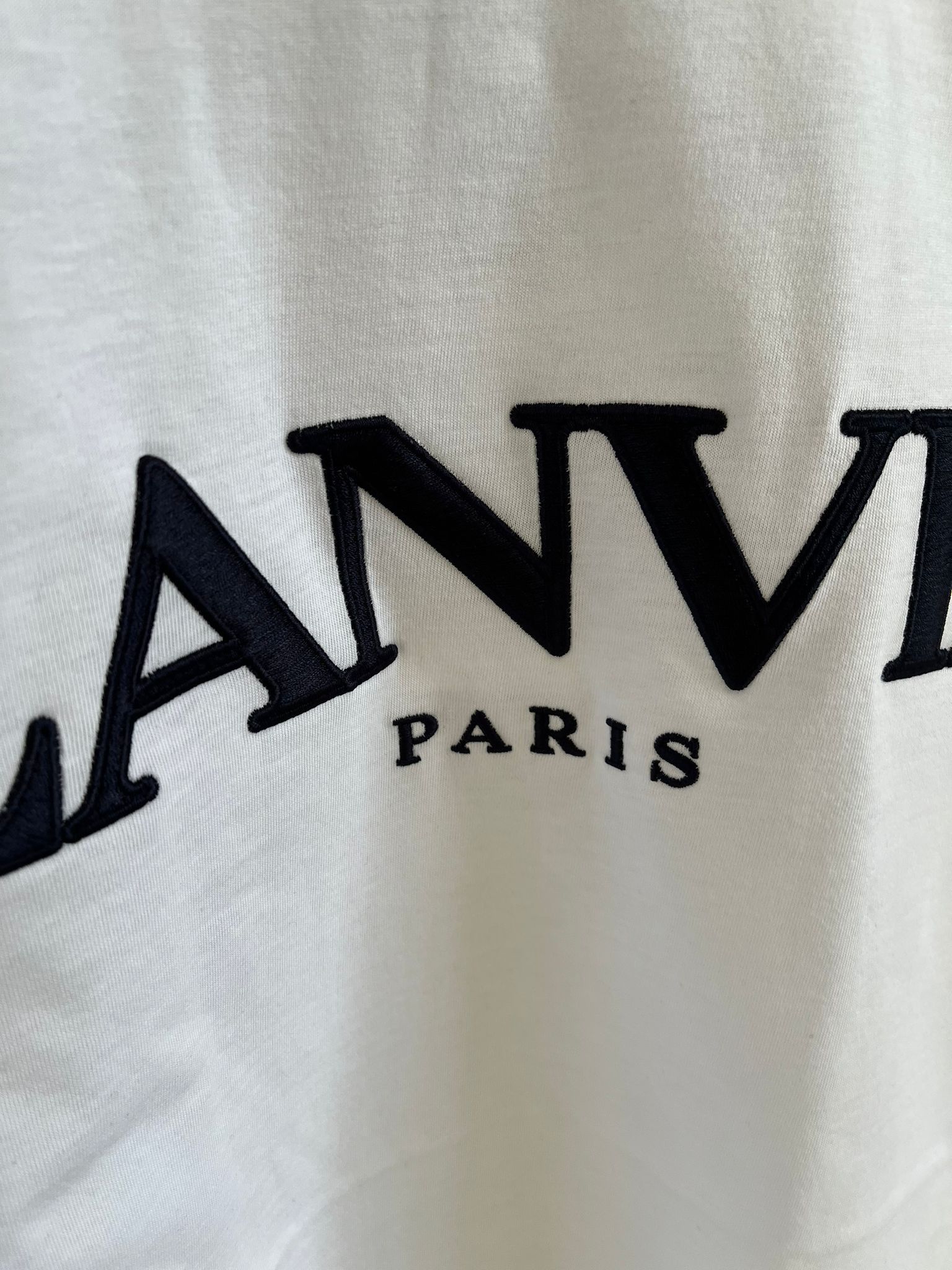 Lanvin Classic Logo Tee in White Size US M / EU 48-50 / 2 - 6 Thumbnail
