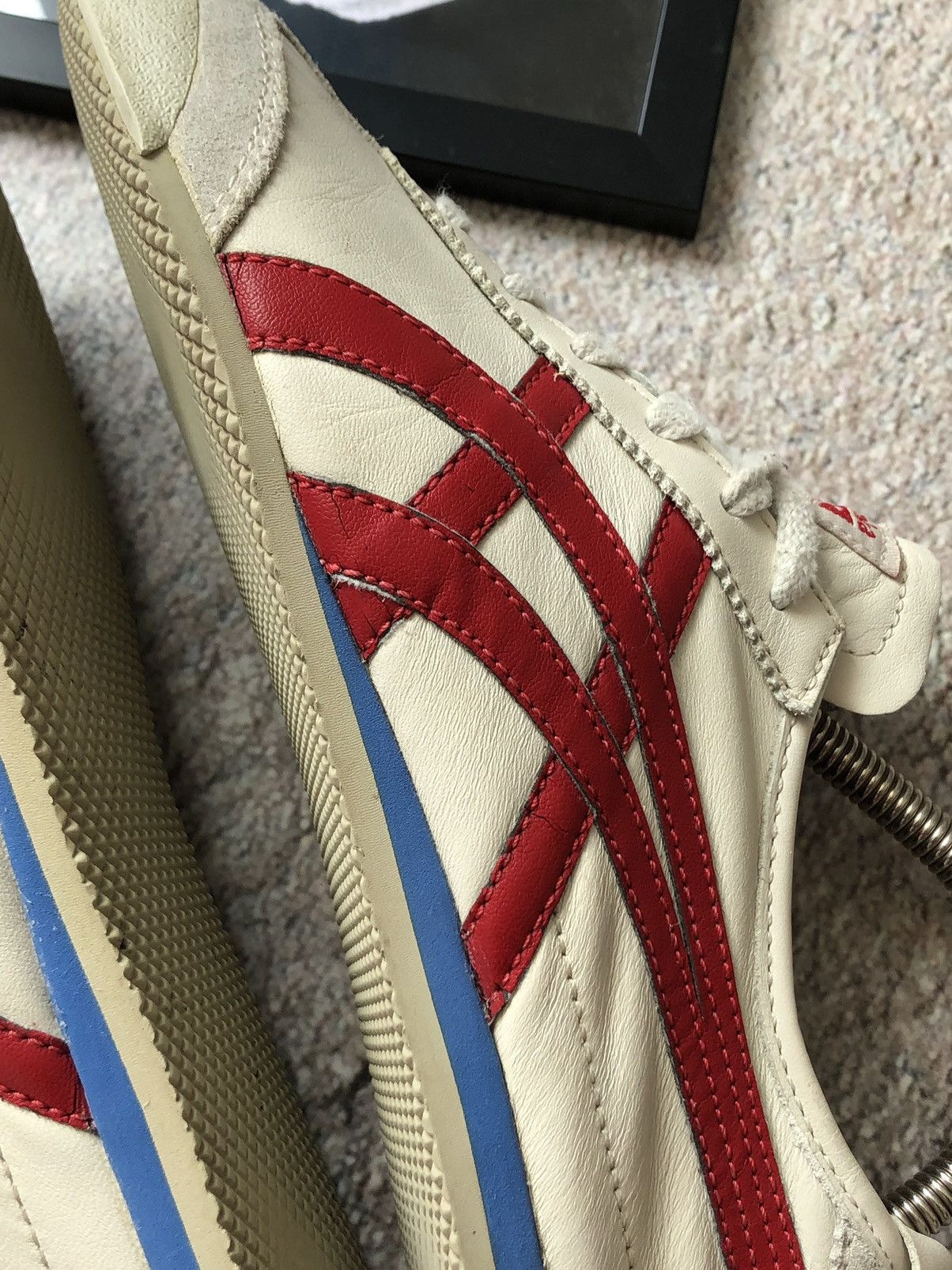 Asics × Onitsuka Tiger × Vintage Leather Vintage Asics Onitsuka Tiger Shoes Size US 9 / IT 39 - 5 Thumbnail