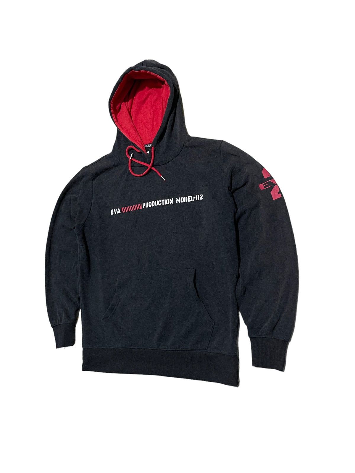 Anime Vintage Evangelion Production Model-02 Sweatshirt Hoodie Size US M / EU 48-50 / 2 - 3 Thumbnail