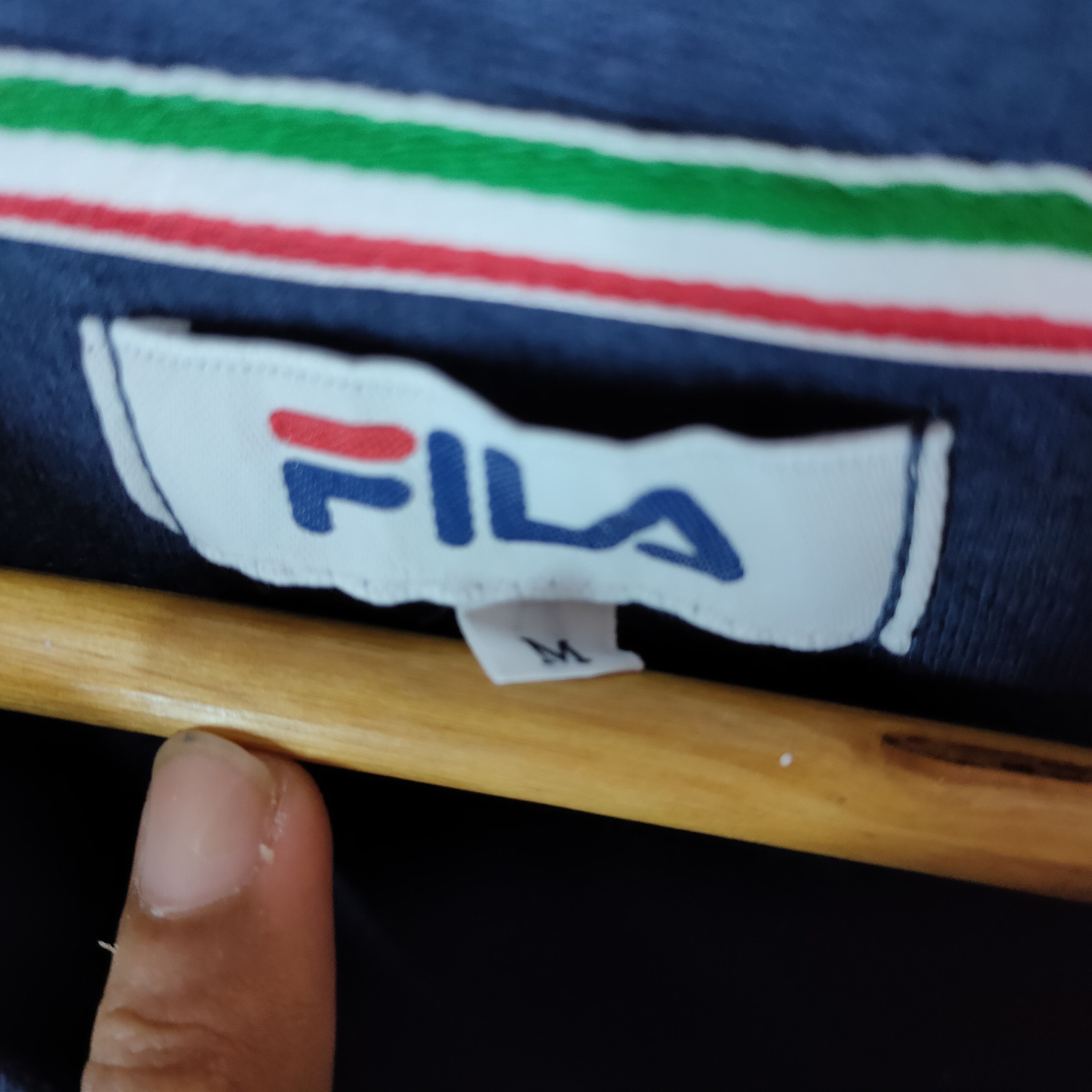 Fila FILA Embroidery Spellout Quick Dry Long Sleeve Shirt Size US M / EU 48-50 / 2 - 3 Thumbnail