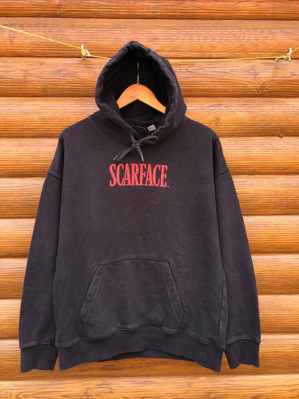 Vintage Vintage Scarface Hoodie Size US S / EU 44-46 / 1 - 1 Thumbnail