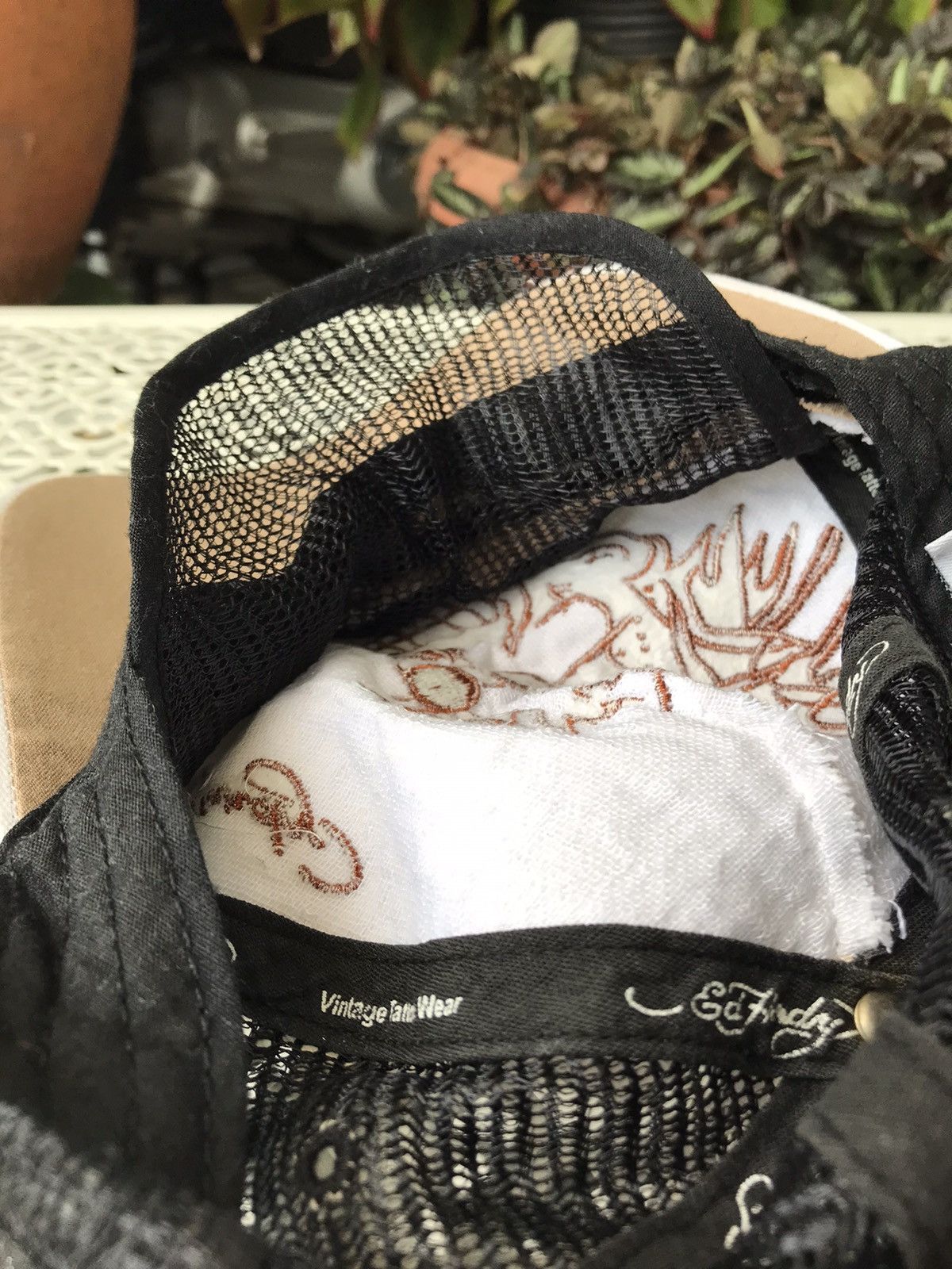 Ed Hardy ACCEPT OFFER💥VINTAGE Y2K DON ED HARDY DESTROY CAP HAT Size ONE SIZE - 13 Thumbnail