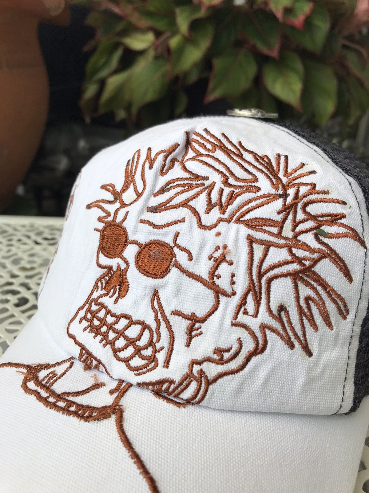 Ed Hardy ACCEPT OFFER💥VINTAGE Y2K DON ED HARDY DESTROY CAP HAT Size ONE SIZE - 3 Thumbnail