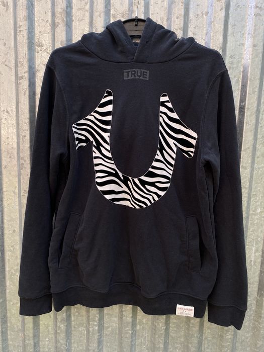 True religion store zebra hoodie