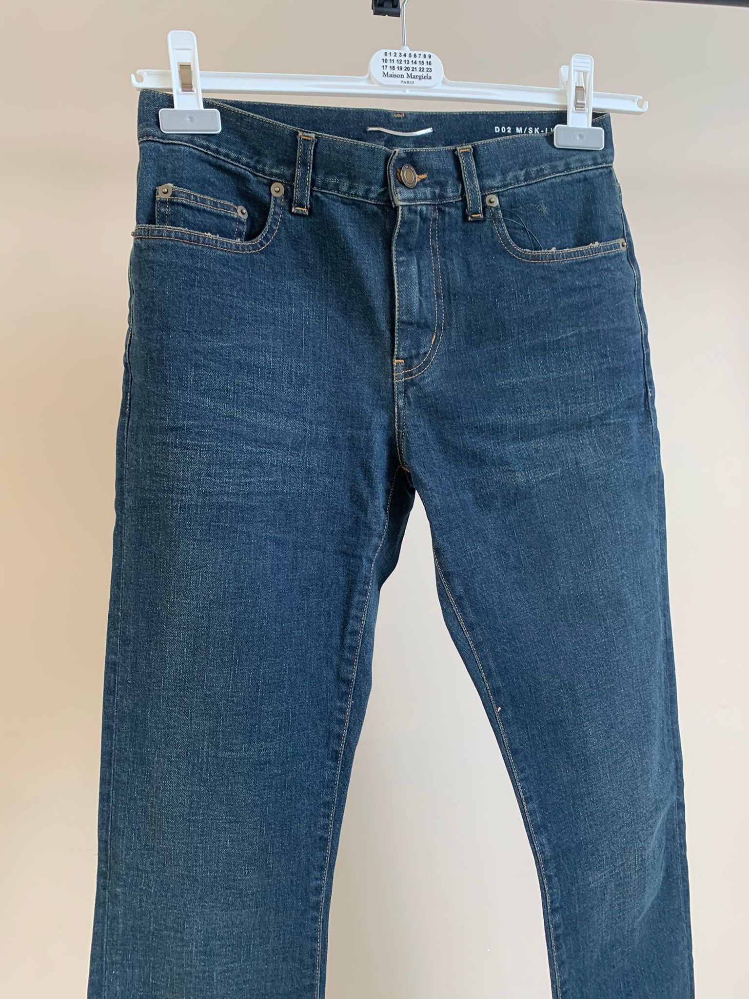 Saint Laurent Paris D02 Denim in Medium Indigo Size US 27 - 3 Thumbnail