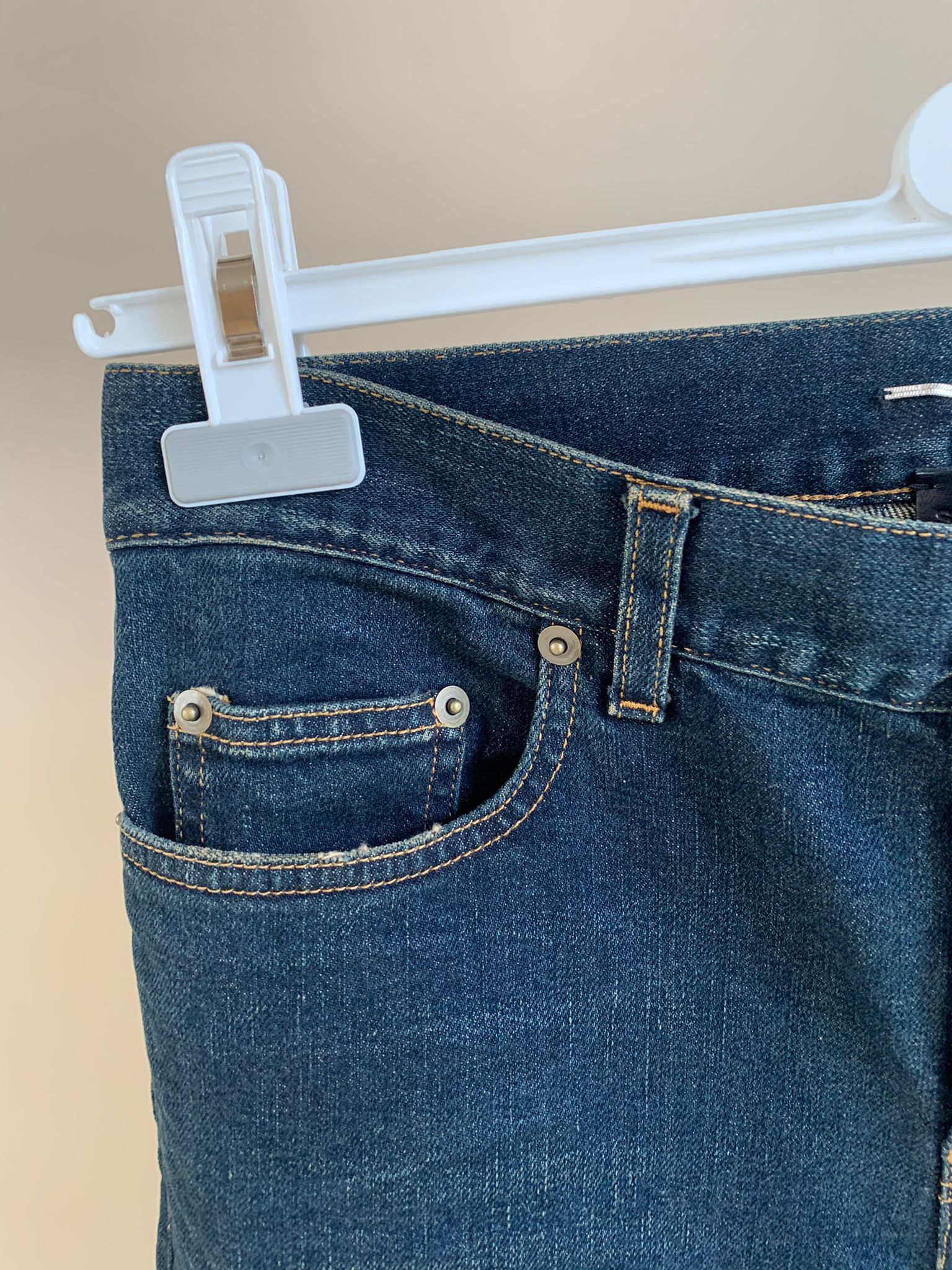 Saint Laurent Paris D02 Denim in Medium Indigo Size US 27 - 5 Thumbnail
