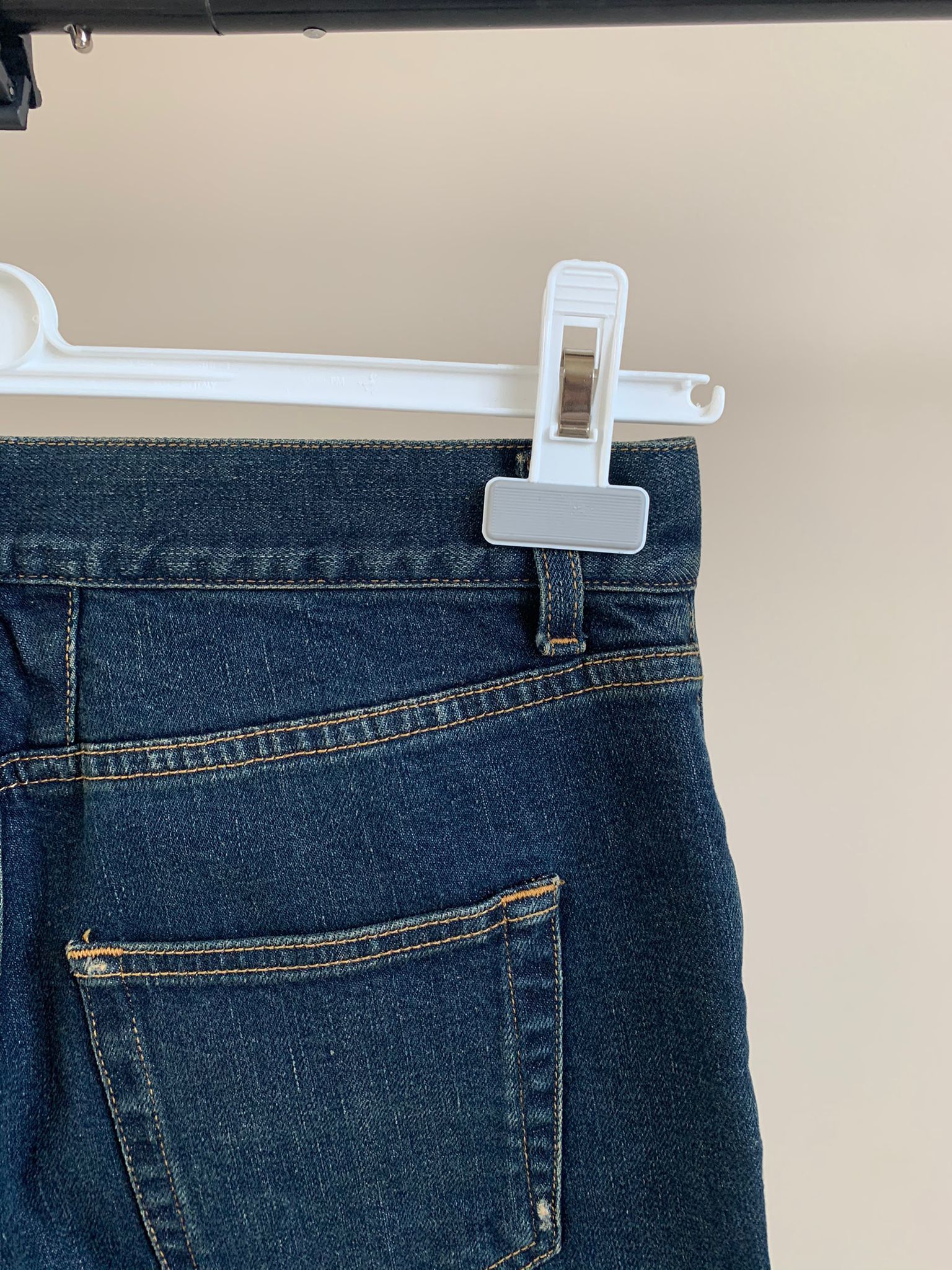 Saint Laurent Paris D02 Denim in Medium Indigo Size US 27 - 13 Thumbnail