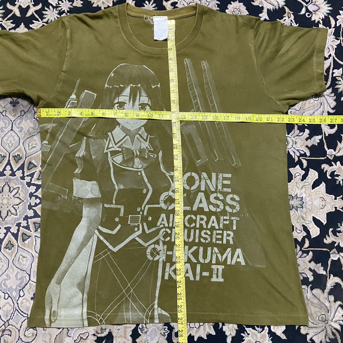 Anime Chikuma Kai-2 Tone Class Aircraft Cruiser Manga Tee a Size US L / EU 52-54 / 3 - 11 Thumbnail