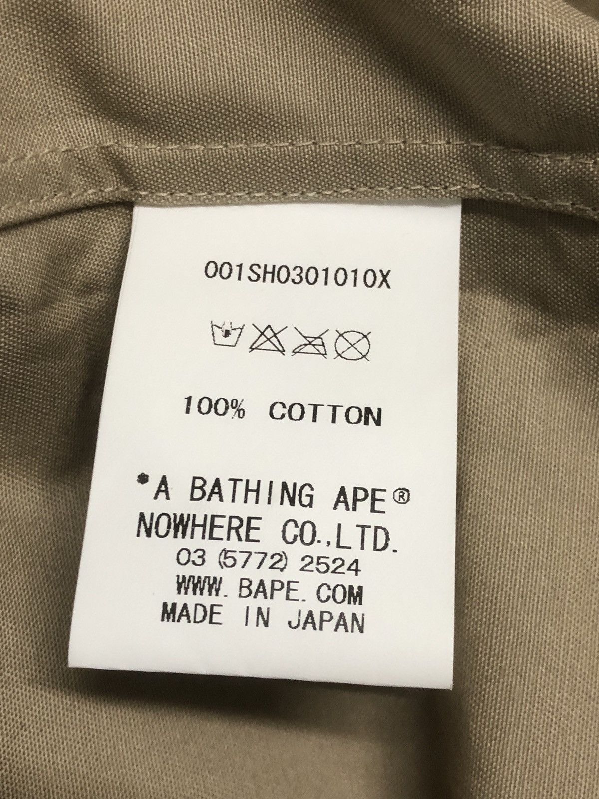 Bape Boyscout Shirt Size US M / EU 48-50 / 2 - 5 Thumbnail