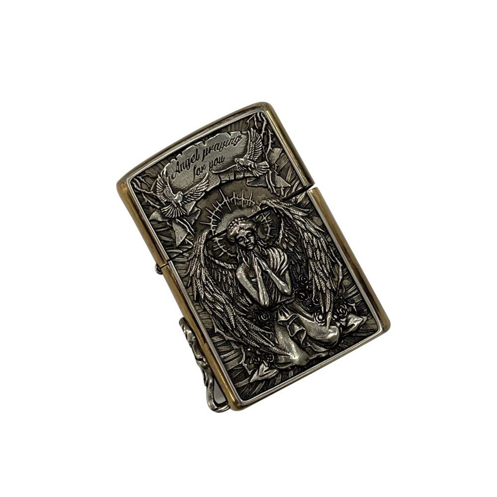 Other Angel Wings Lighter Storage Case Universal Portable Keyring Size ONE SIZE - 6 Thumbnail