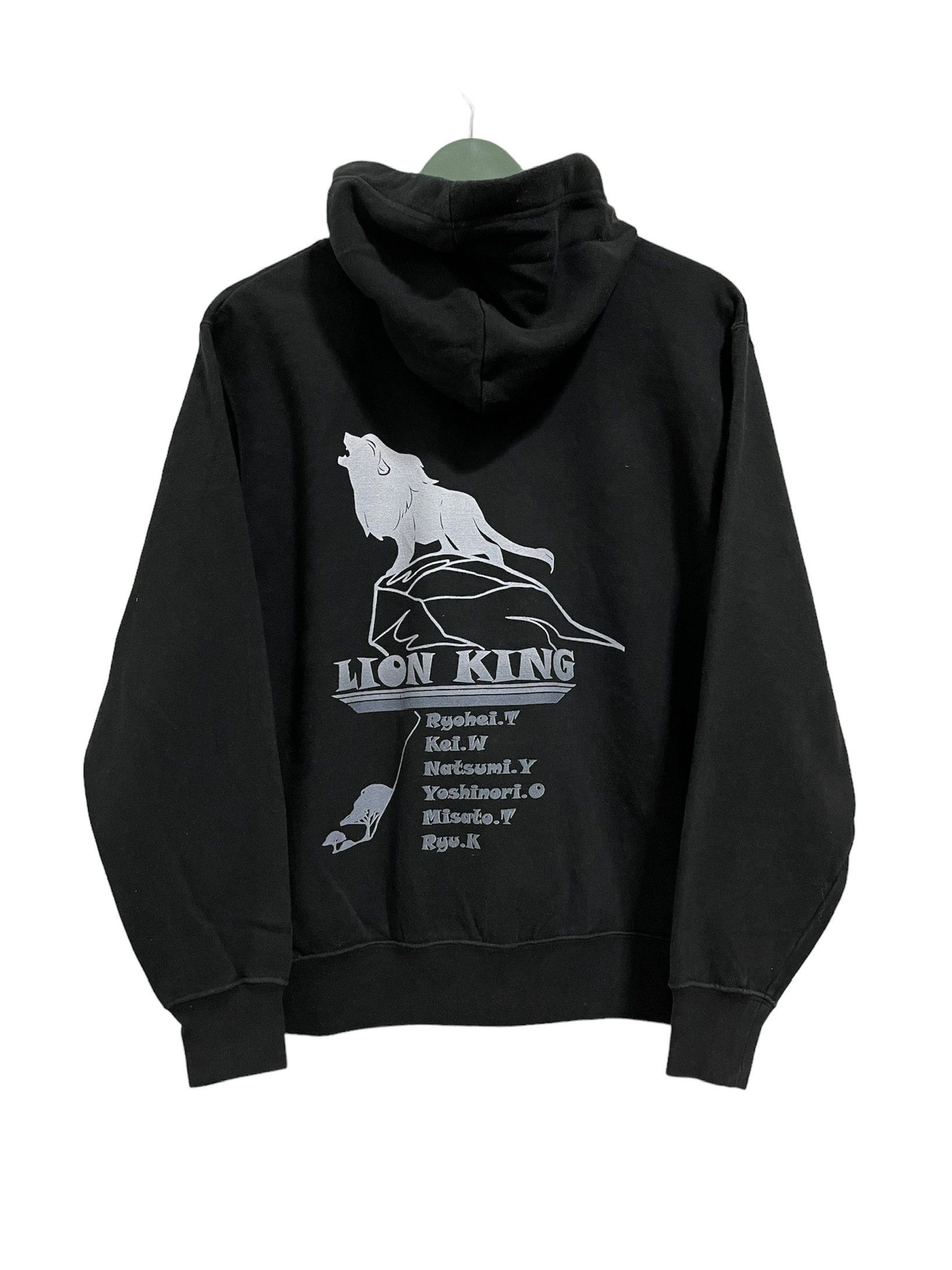 Japanese Brand × Vintage Vintage Lion King Big Logo Hoodie Sweatshirt Size US M / EU 48-50 / 2 - 1 Thumbnail
