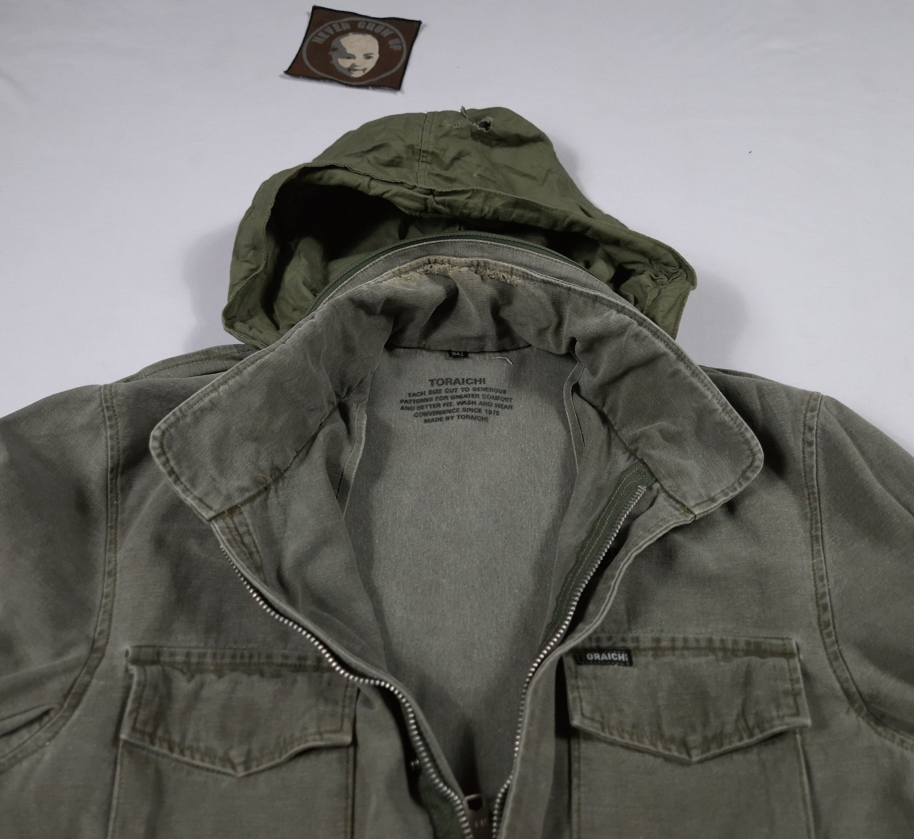 Japanese Brand TORAICHI Japanese Designer M65 Parka Jacket Size US M / EU 48-50 / 2 - 11 Thumbnail