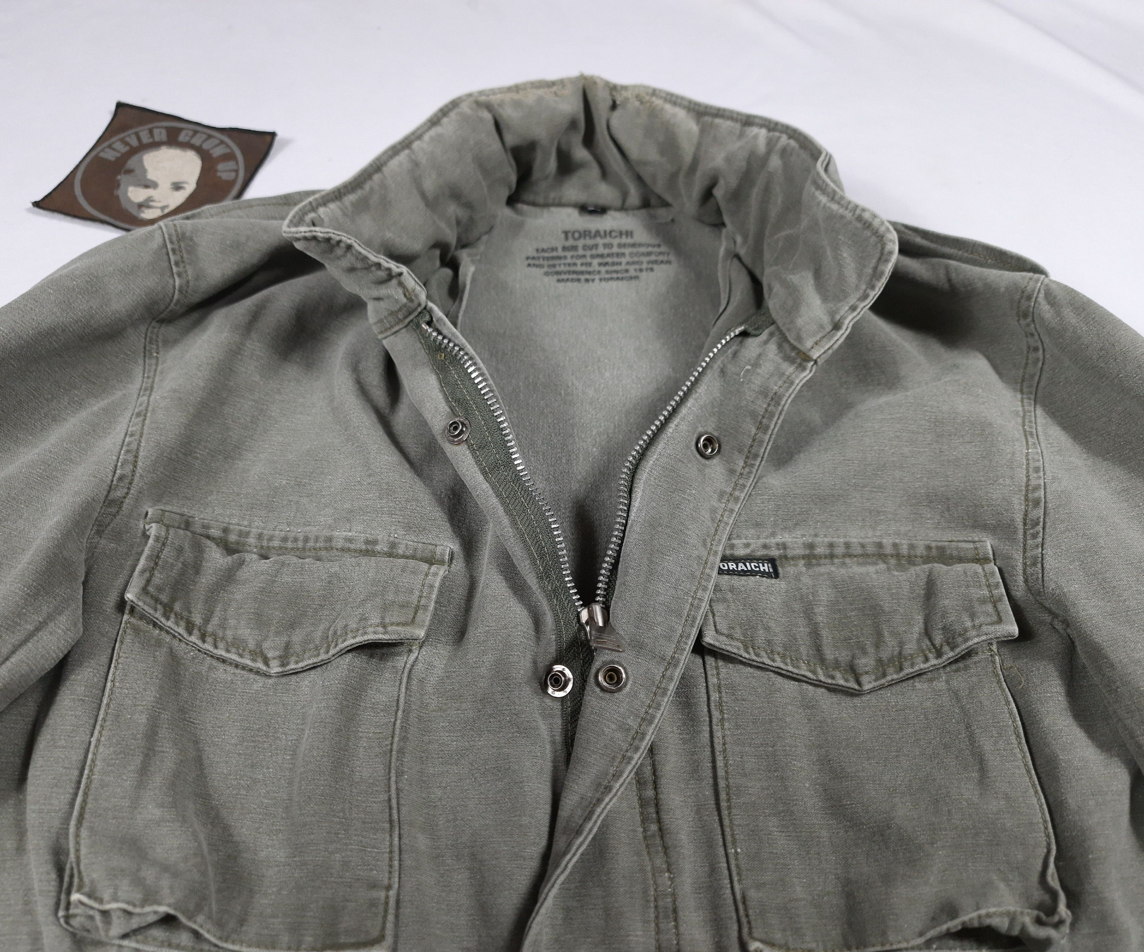 Japanese Brand TORAICHI Japanese Designer M65 Parka Jacket Size US M / EU 48-50 / 2 - 5 Thumbnail