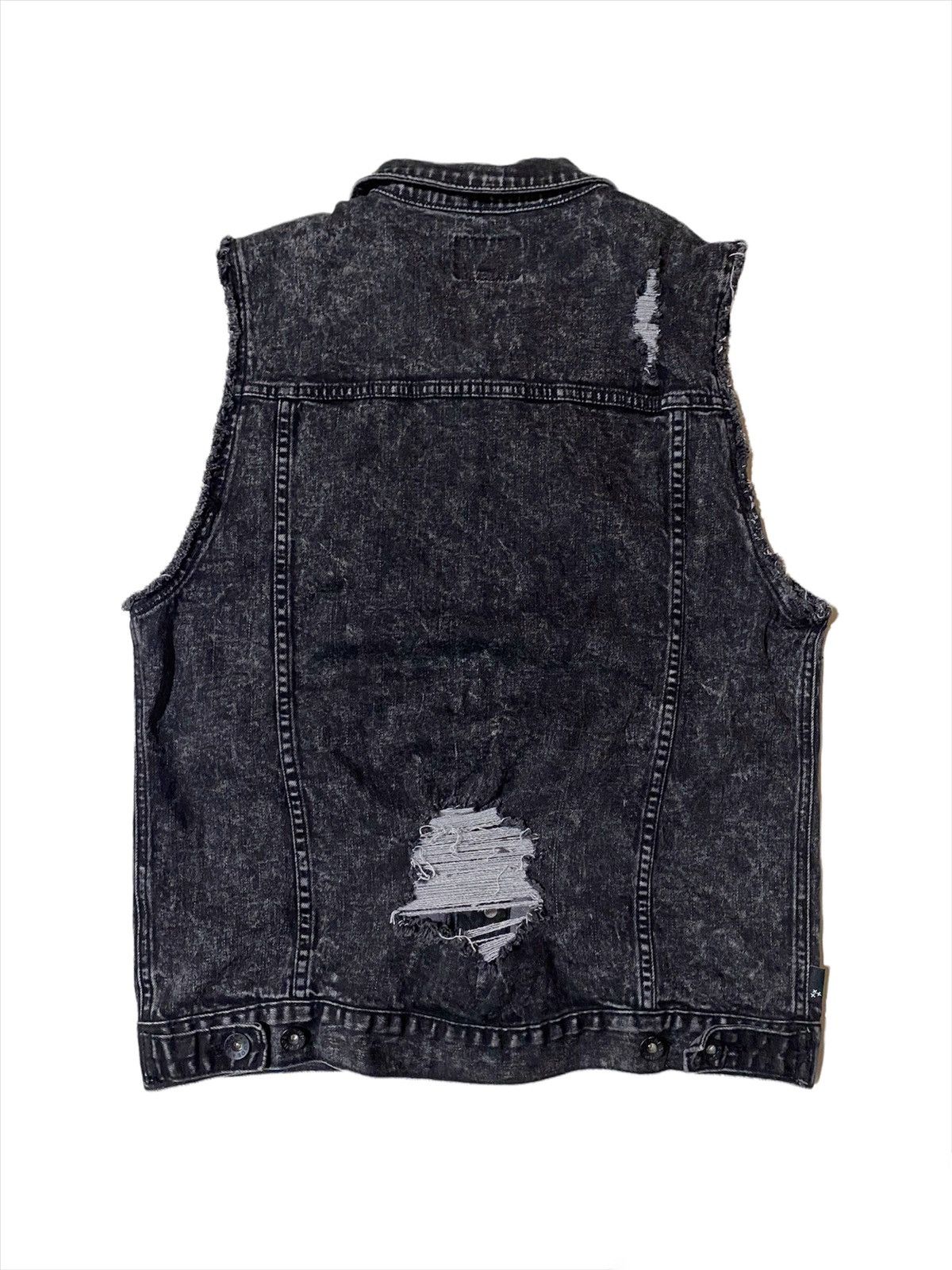 RUDE GALLERY 💥Rude Gallery Distressed Denim Jacket Size US M / EU 48-50 / 2 - 3 Thumbnail