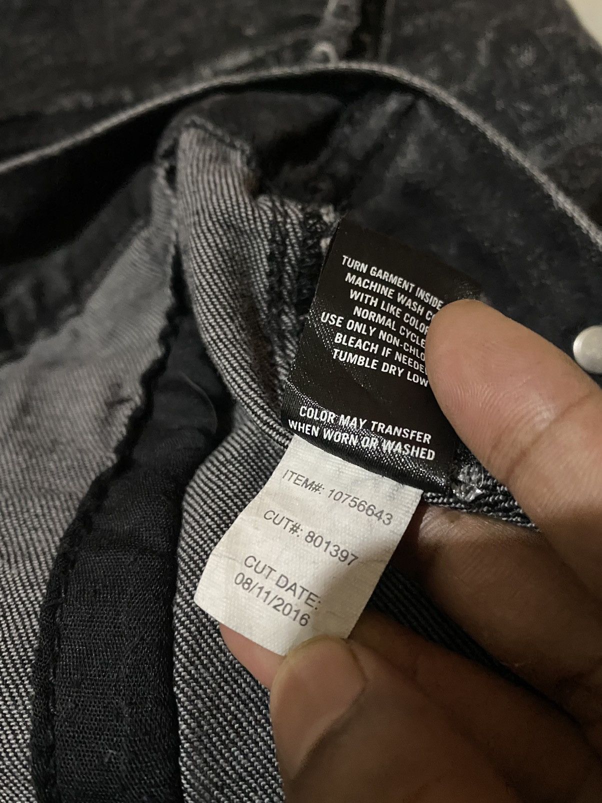 RUDE GALLERY 💥Rude Gallery Distressed Denim Jacket Size US M / EU 48-50 / 2 - 6 Thumbnail