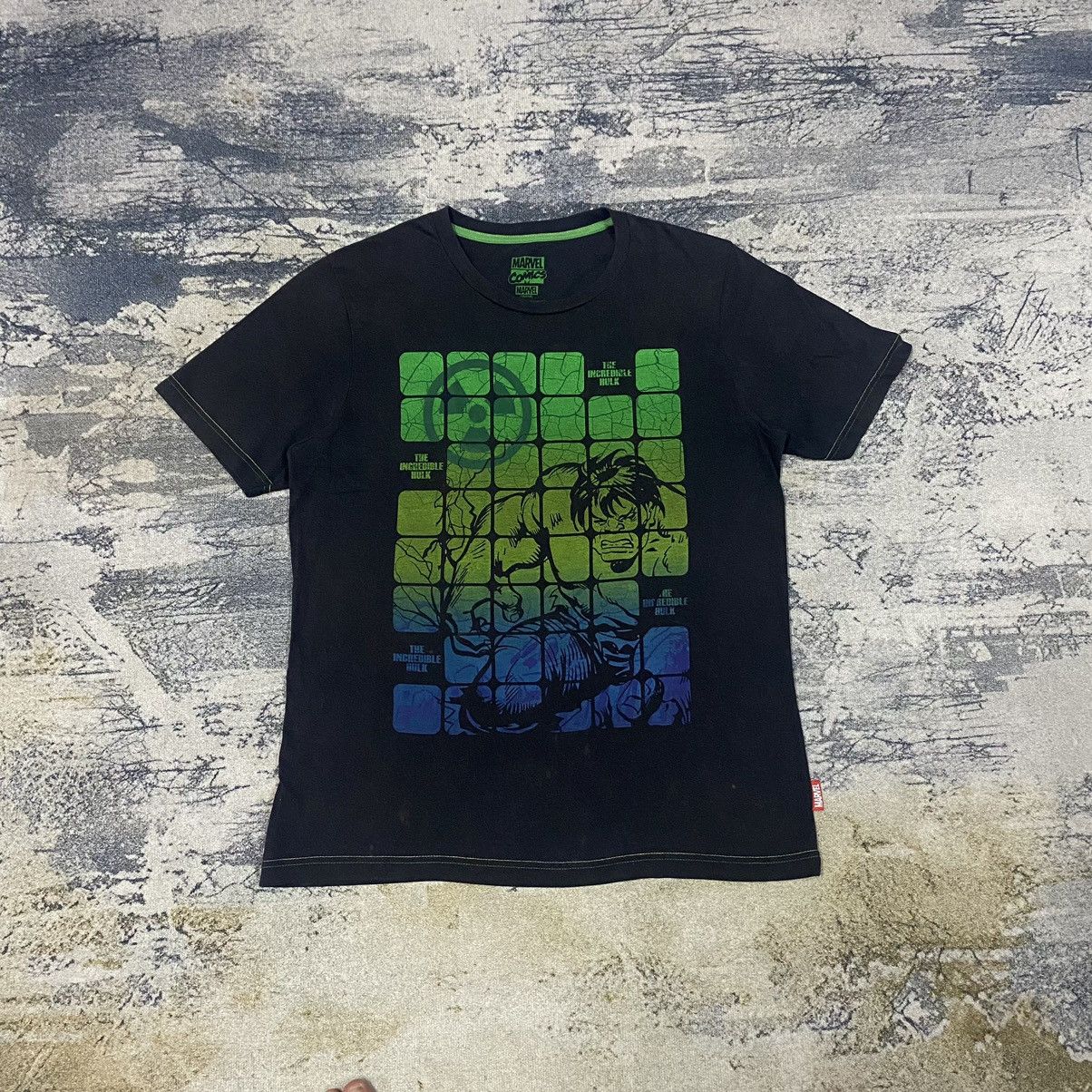 Marvel Comics × Vintage Vintage Marvel Comics The Incredible Hulk Over Print Tees Size US M / EU 48-50 / 2 - 1 Thumbnail