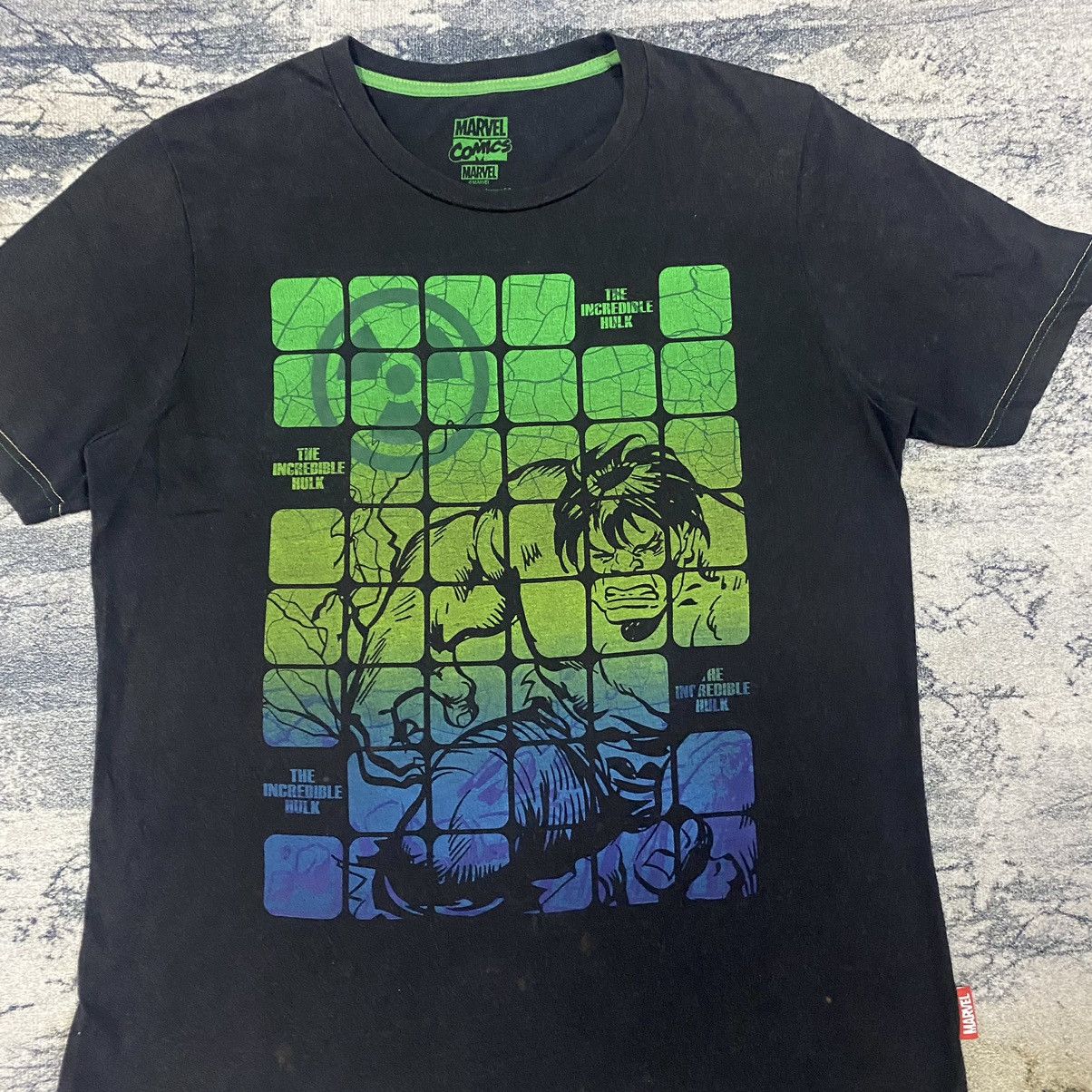 Marvel Comics × Vintage Vintage Marvel Comics The Incredible Hulk Over Print Tees Size US M / EU 48-50 / 2 - 2 Thumbnail