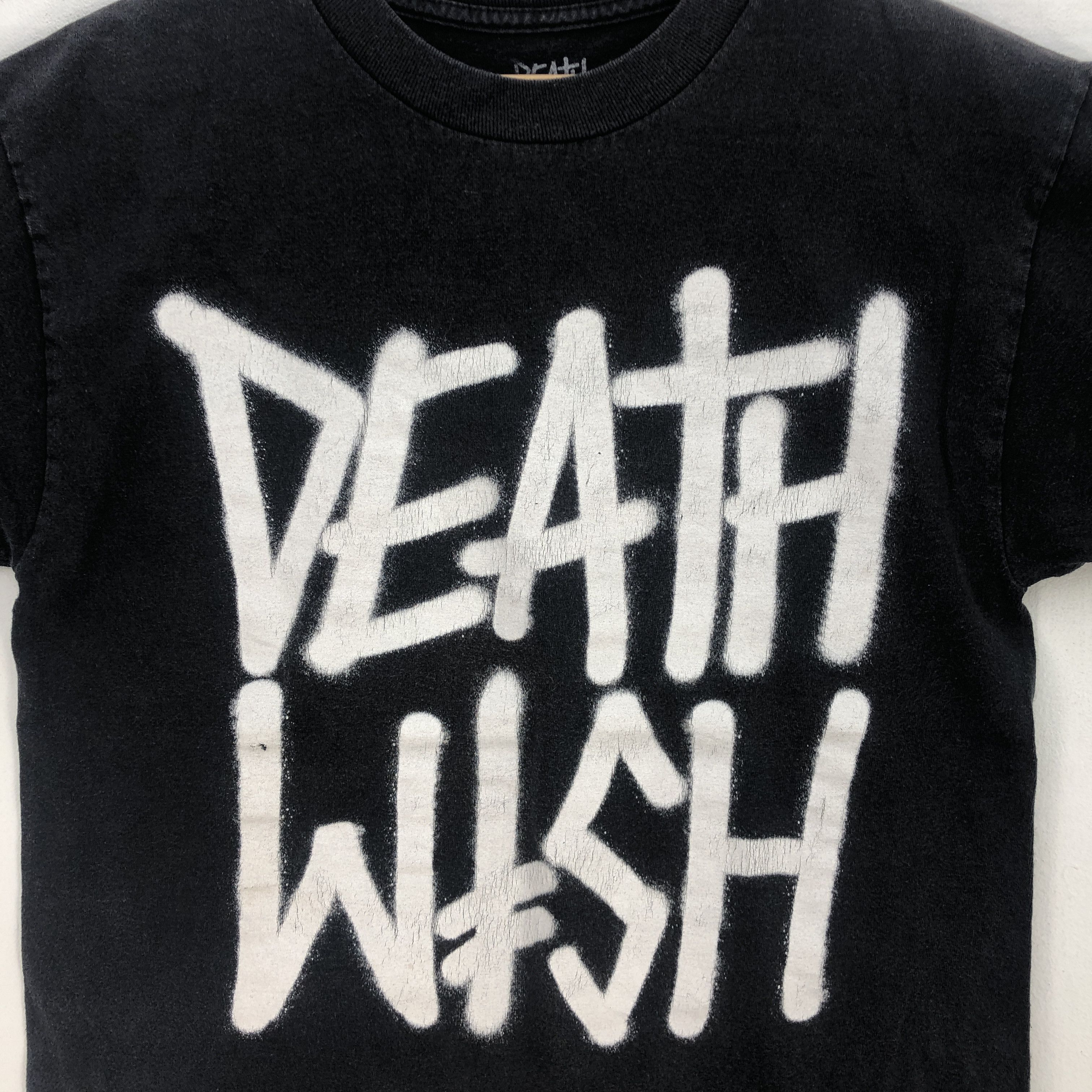 Vintage Deathwish Skateboards T Shirt Deathstack OG Skate Tee Size US M / EU 48-50 / 2 - 4 Thumbnail