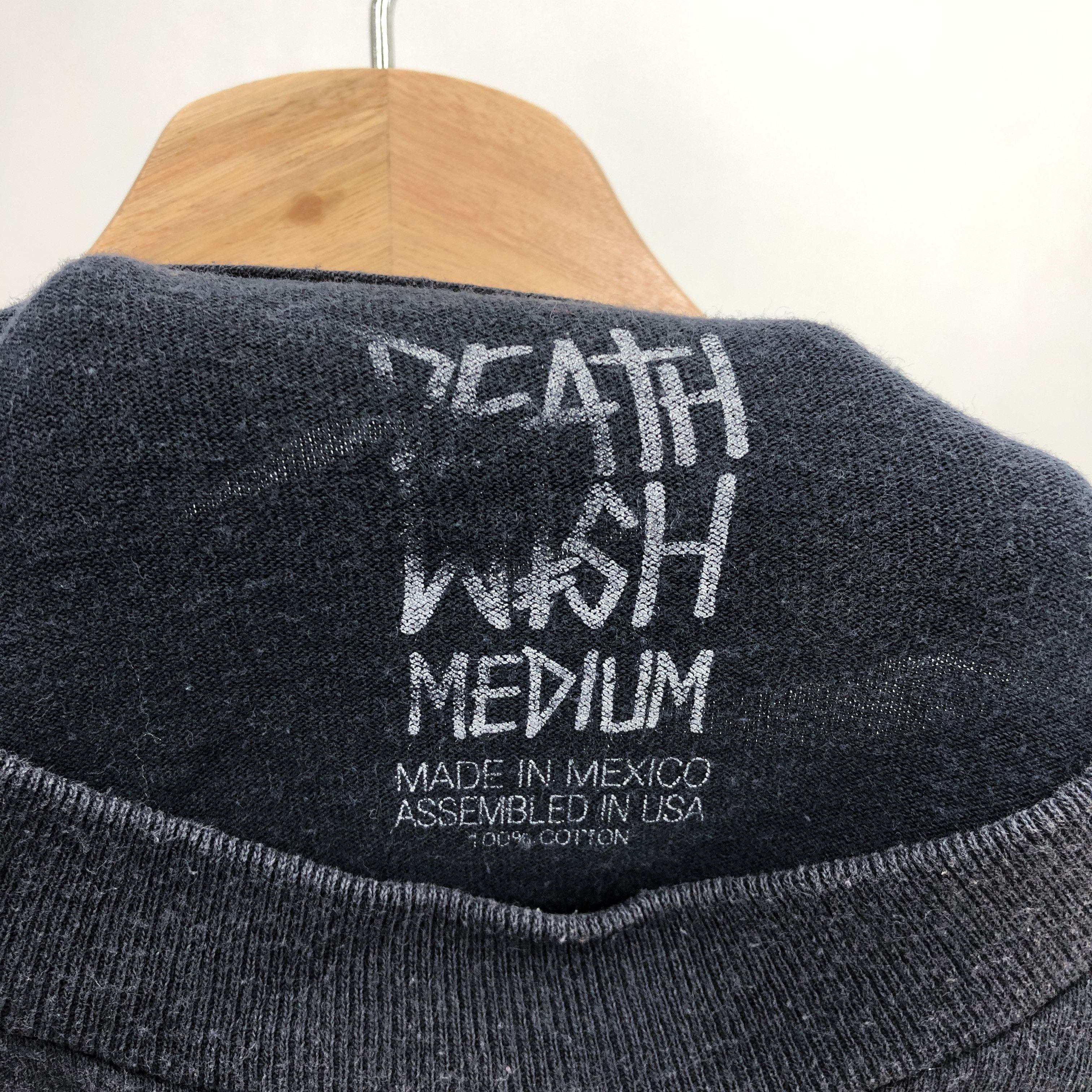 Vintage Deathwish Skateboards T Shirt Deathstack OG Skate Tee Size US M / EU 48-50 / 2 - 6 Thumbnail