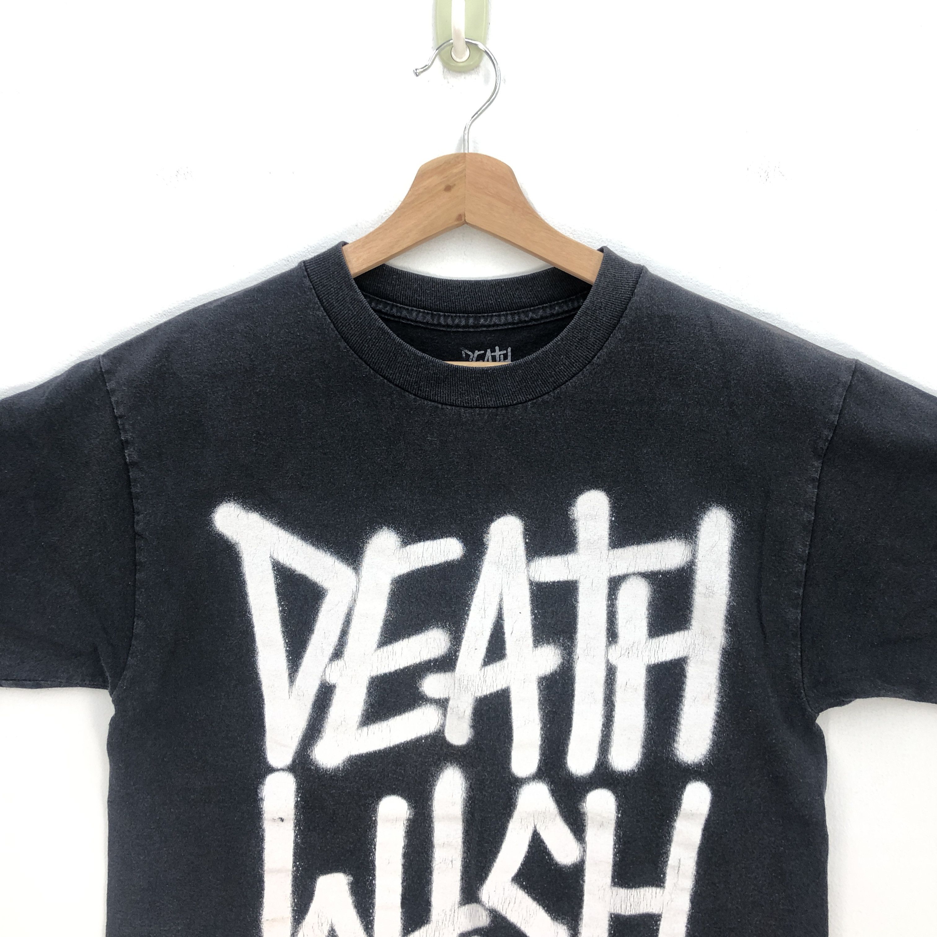 Vintage Deathwish Skateboards T Shirt Deathstack OG Skate Tee Size US M / EU 48-50 / 2 - 3 Thumbnail