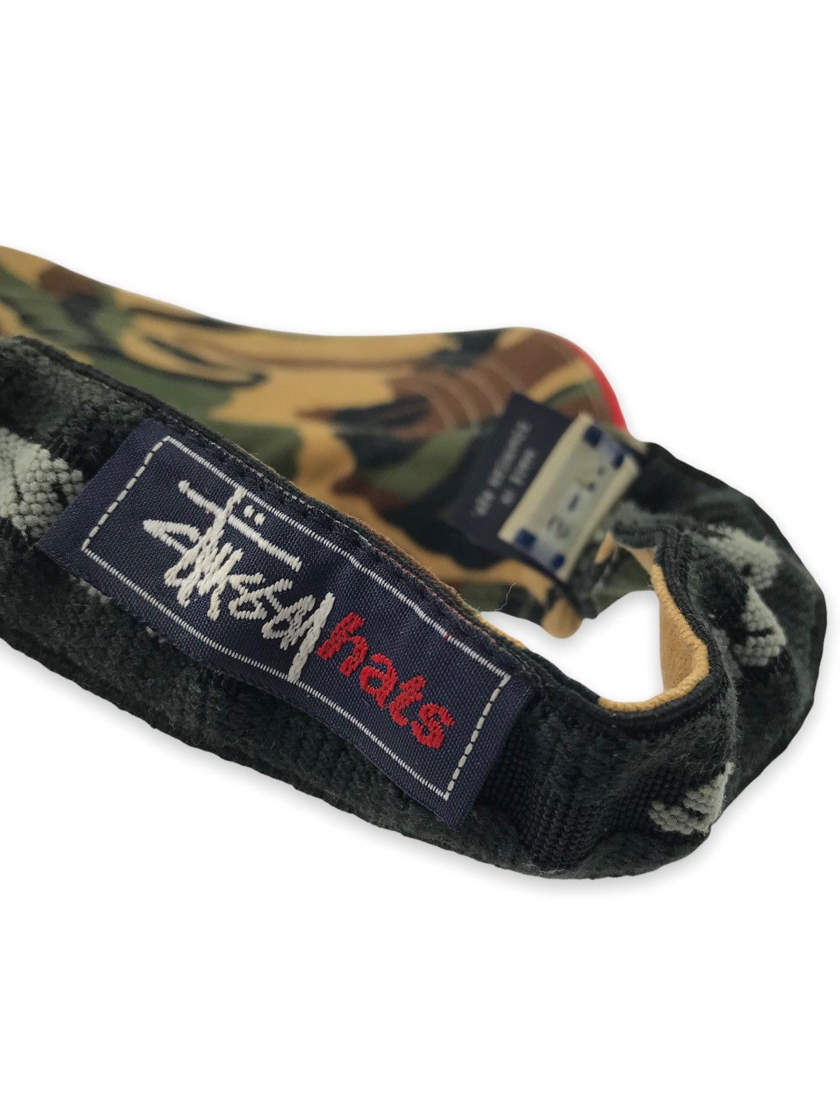 Stussy 💥BESTOFFER💥STUSSY SIGNATURE VISOR HATS CAMO CAMOUFLAGE Size ONE SIZE - 8 Thumbnail