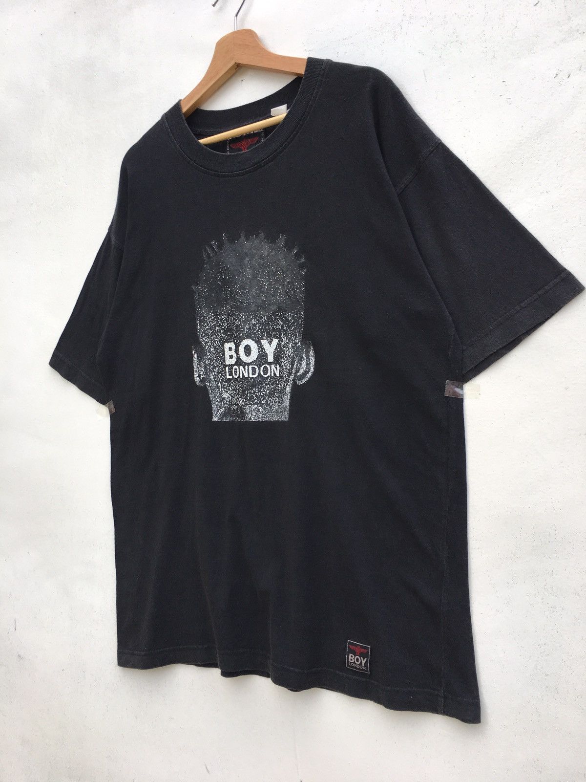 Boy London Vintage 90s Boy London Big Logo Spellout T Shirt Size US L / EU 52-54 / 3 - 4 Thumbnail