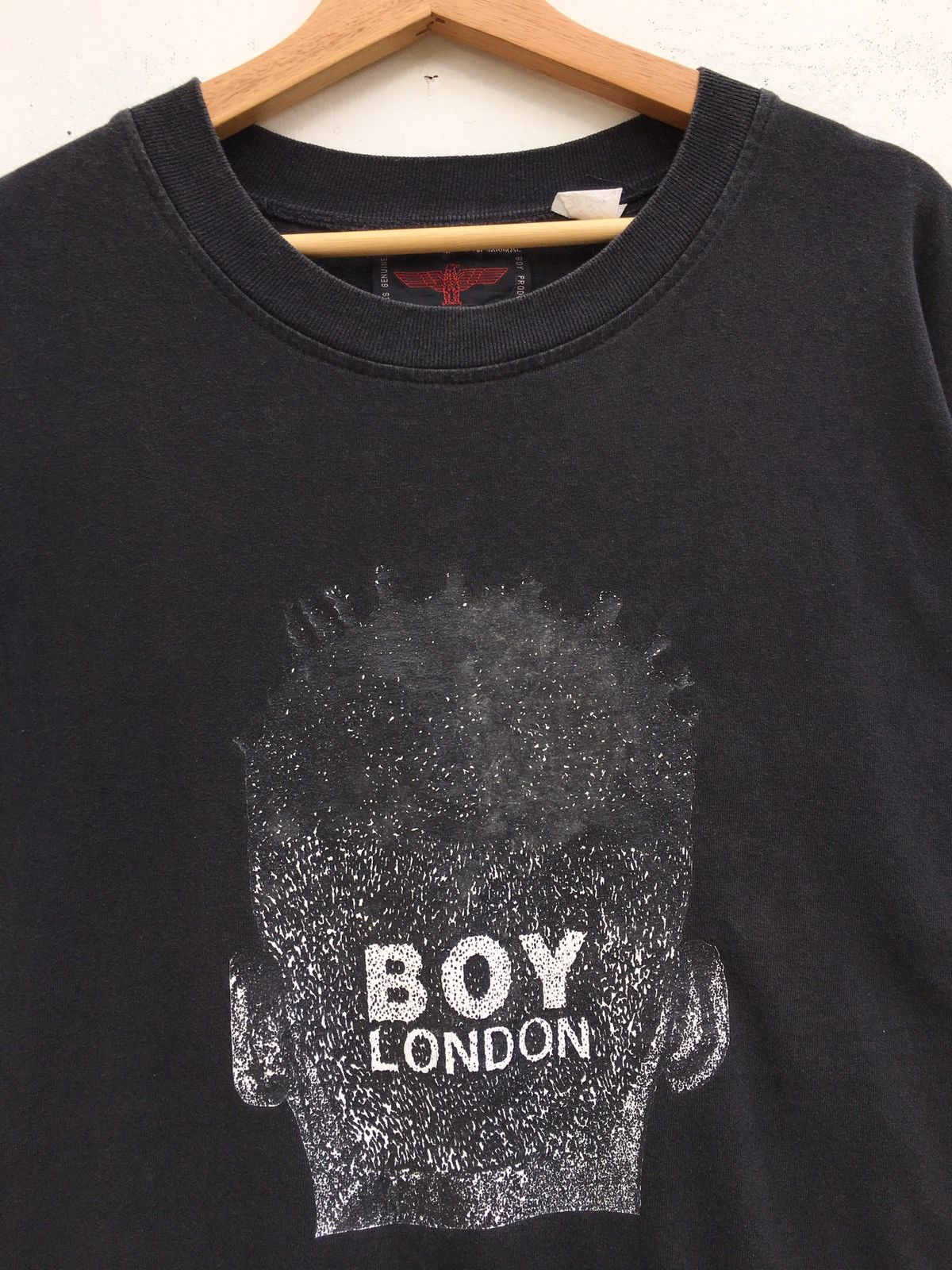Boy London Vintage 90s Boy London Big Logo Spellout T Shirt Size US L / EU 52-54 / 3 - 7 Thumbnail