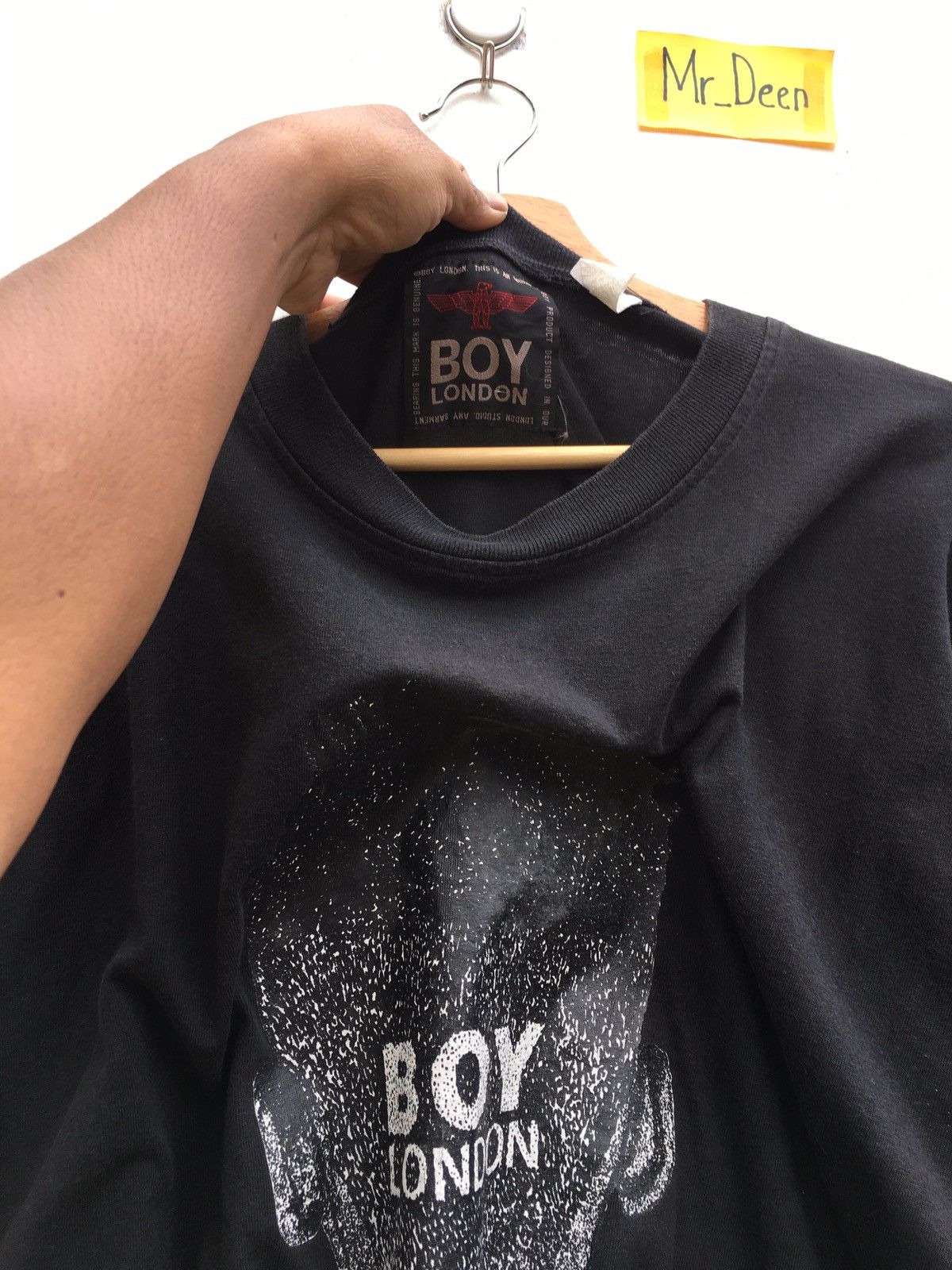 Boy London Vintage 90s Boy London Big Logo Spellout T Shirt Size US L / EU 52-54 / 3 - 8 Thumbnail