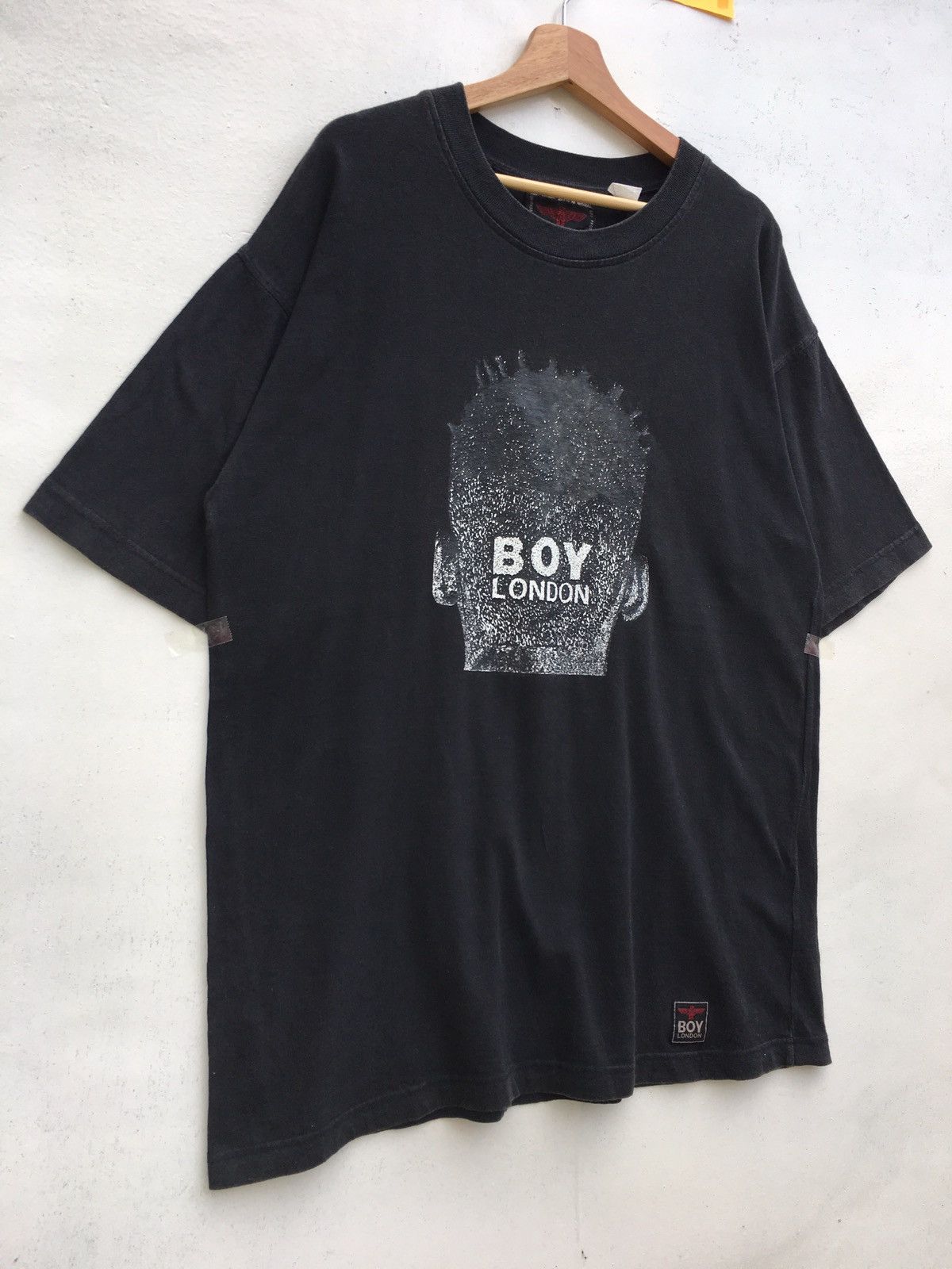 Boy London Vintage 90s Boy London Big Logo Spellout T Shirt Size US L / EU 52-54 / 3 - 3 Thumbnail