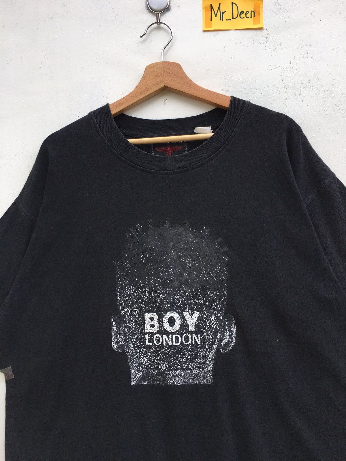 Boy London Vintage 90s Boy London Big Logo Spellout T Shirt Size US L / EU 52-54 / 3 - 5 Thumbnail