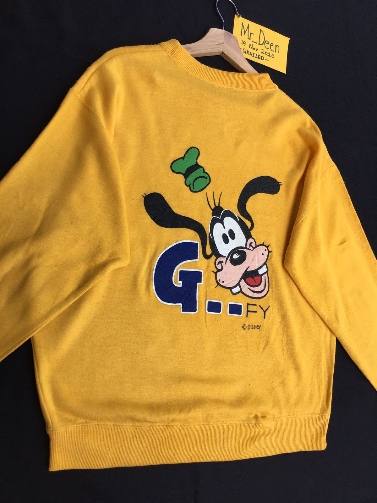 Disney Vintage Disney Goofy Cartoon Characters Sweatshirt Size US M / EU 48-50 / 2 - 2 Thumbnail