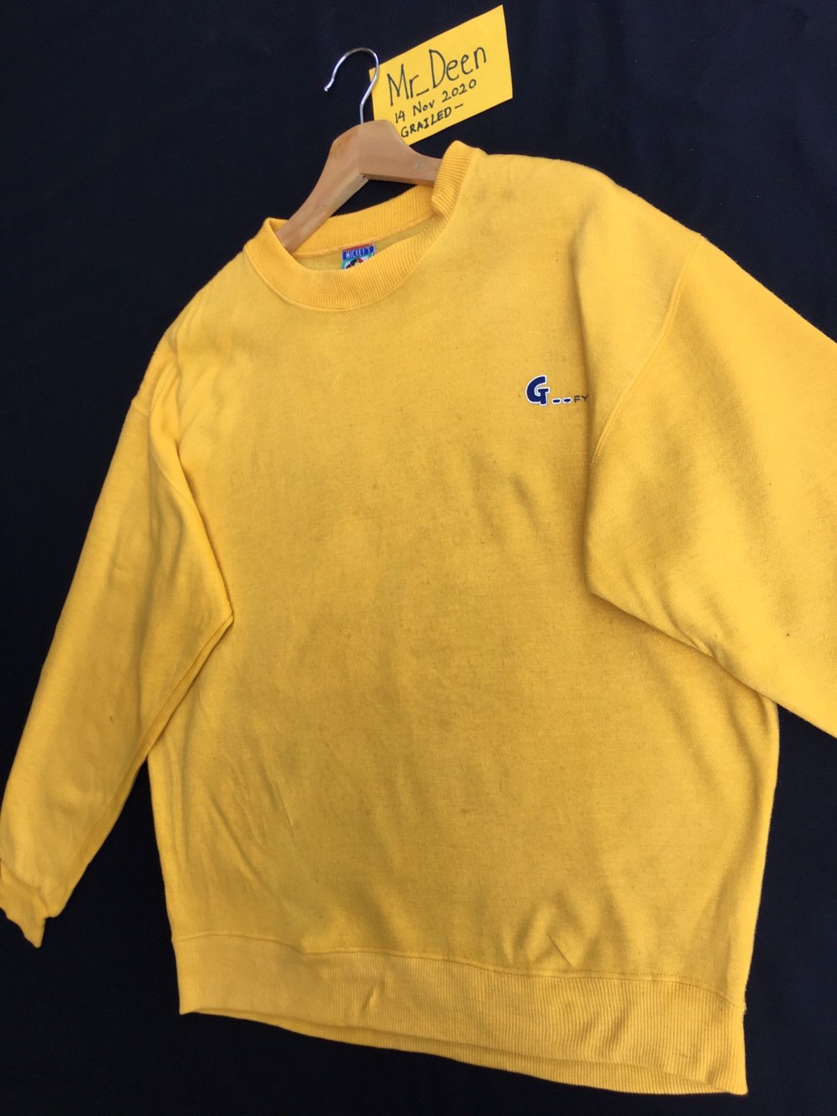 Disney Vintage Disney Goofy Cartoon Characters Sweatshirt Size US M / EU 48-50 / 2 - 10 Thumbnail