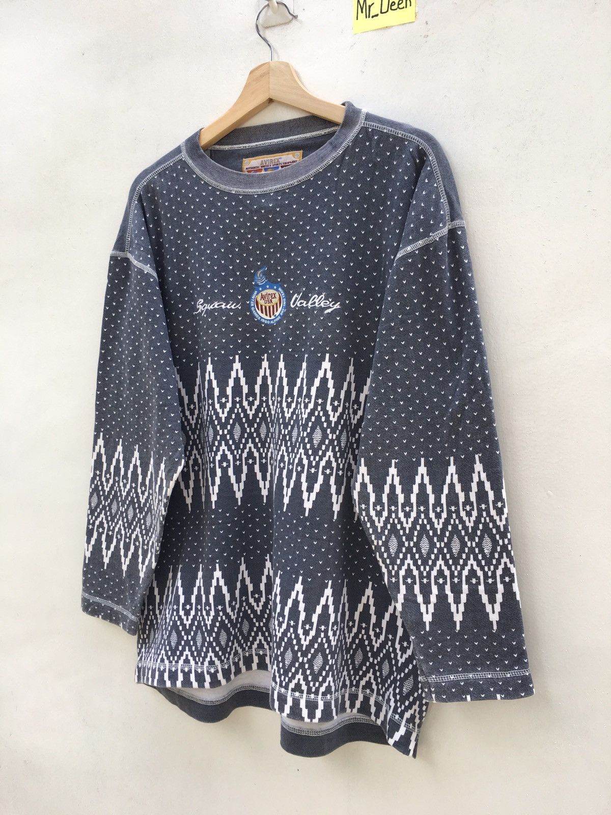 Avirex VTG Athlete Sweatshirt Avirex Winter Games 60s Ski ing Team Size US L / EU 52-54 / 3 - 3 Thumbnail