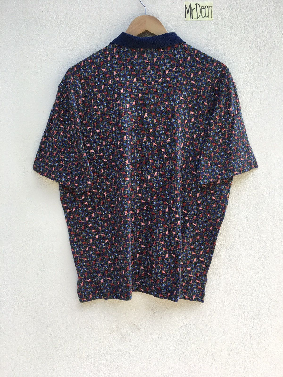 Salvatore Ferragamo Vintage Salvatore Ferragamo Collar Tshirt Size US M / EU 48-50 / 2 - 5 Thumbnail