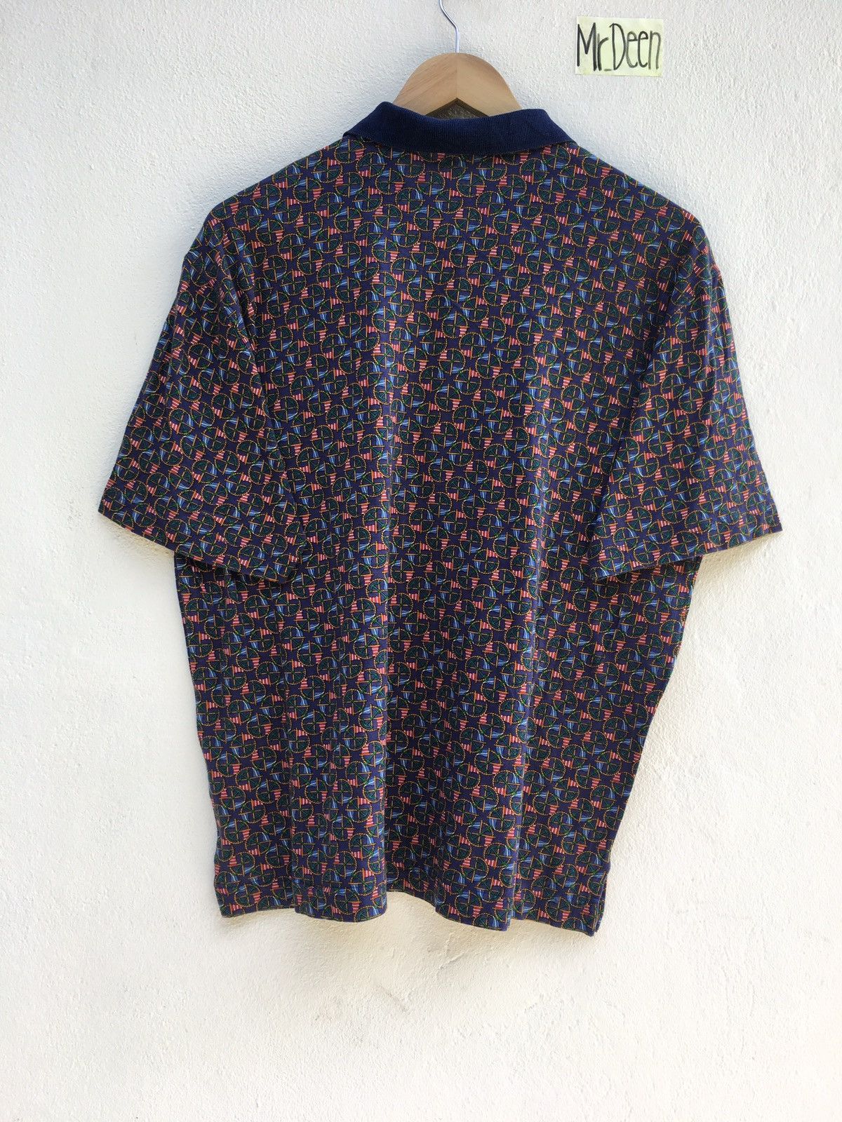 Salvatore Ferragamo Vintage Salvatore Ferragamo Collar Tshirt Size US M / EU 48-50 / 2 - 4 Thumbnail