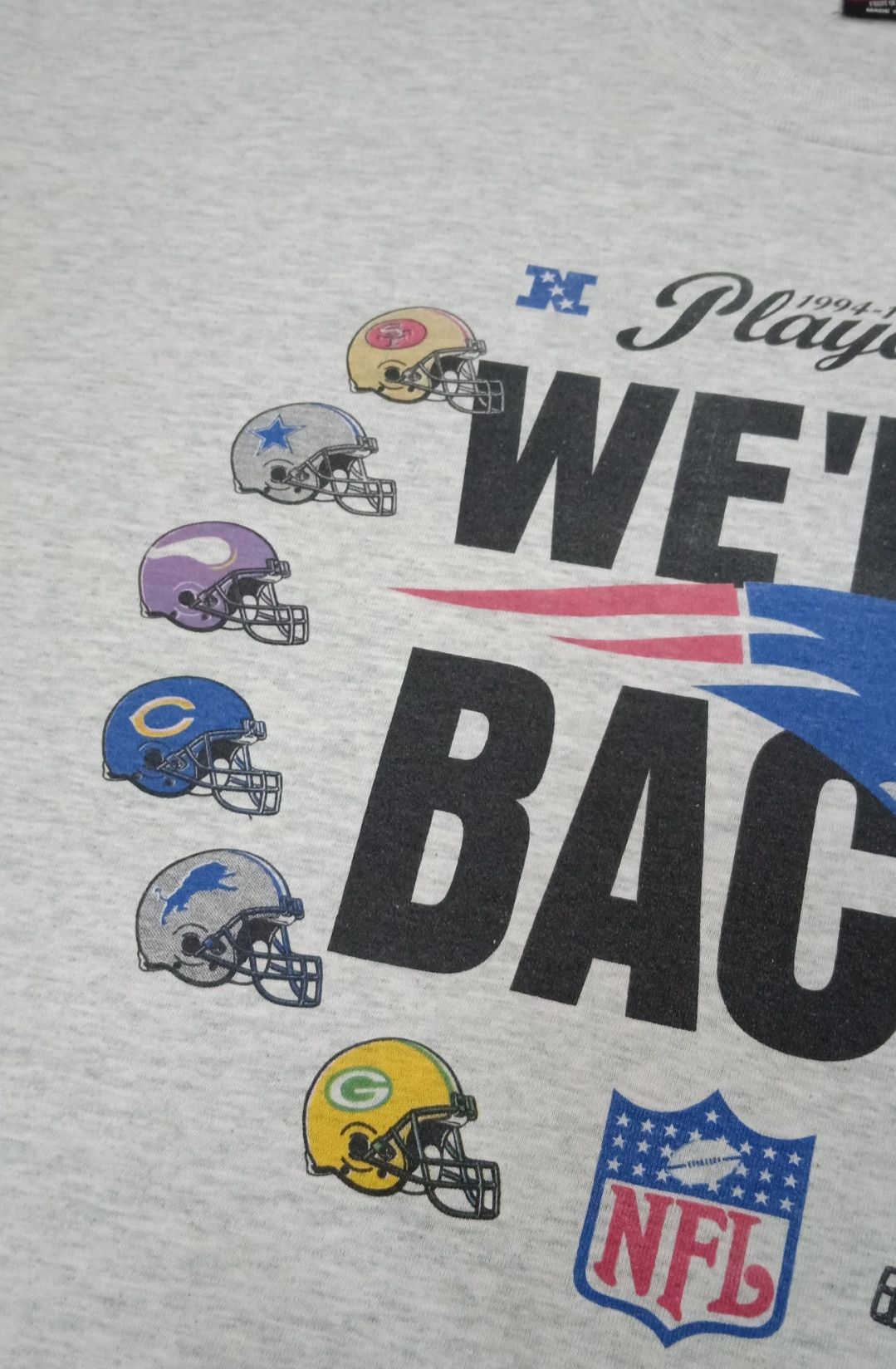 NFL × Vintage Vintage NFL 1994/95 Playoffs We're Back T-shirt Size US XL / EU 56 / 4 - 5 Thumbnail