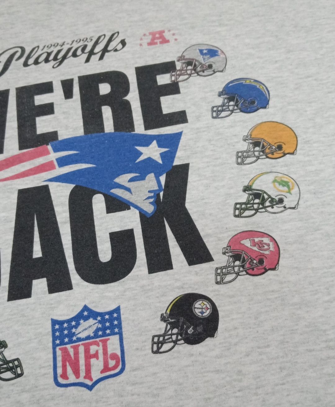 NFL × Vintage Vintage NFL 1994/95 Playoffs We're Back T-shirt Size US XL / EU 56 / 4 - 6 Thumbnail