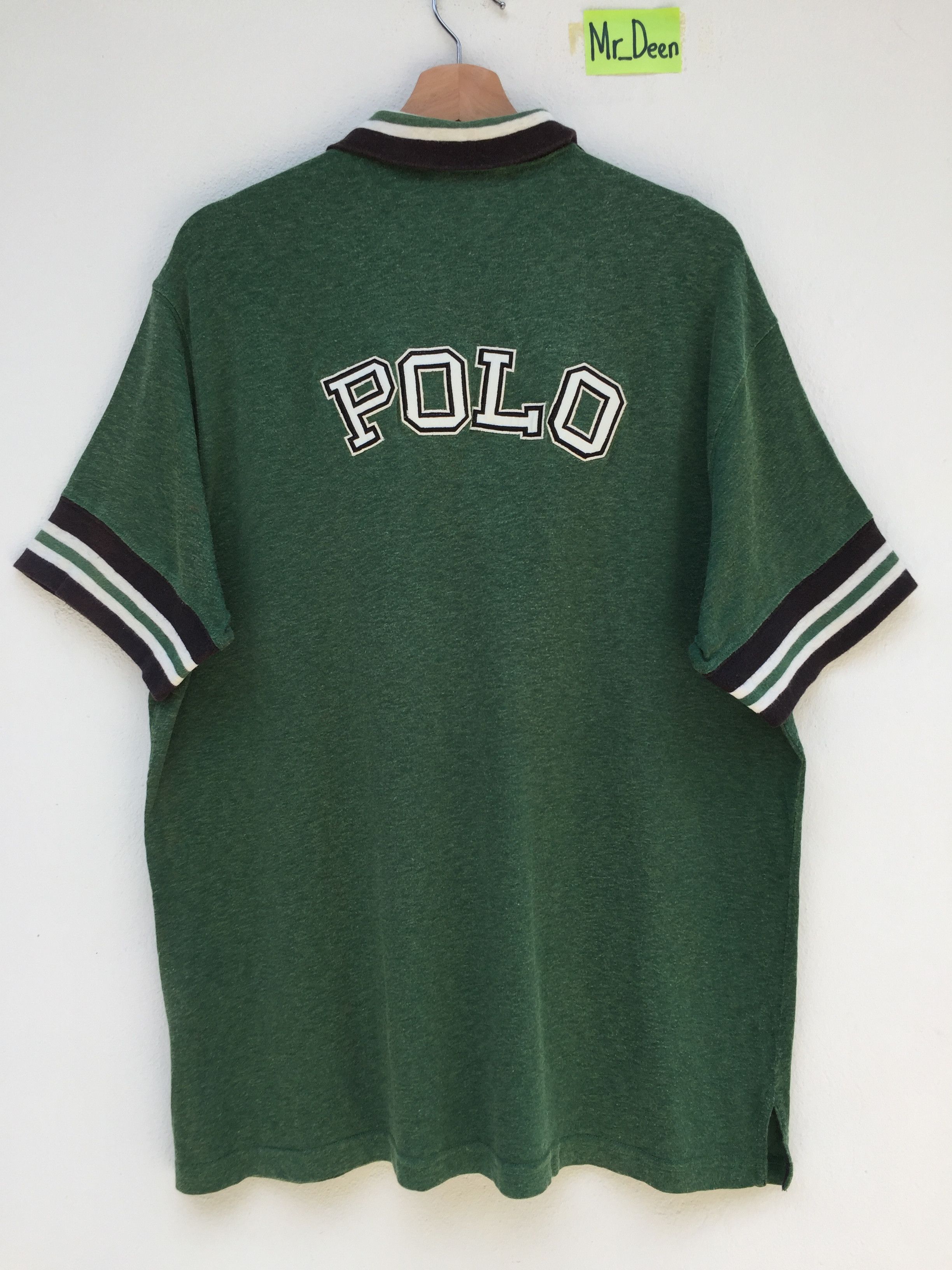 Polo Ralph Lauren RARE Polo Ralph Lauren/ Big Logo/ Spell Out Embroidered Size US XL / EU 56 / 4 - 2 Thumbnail