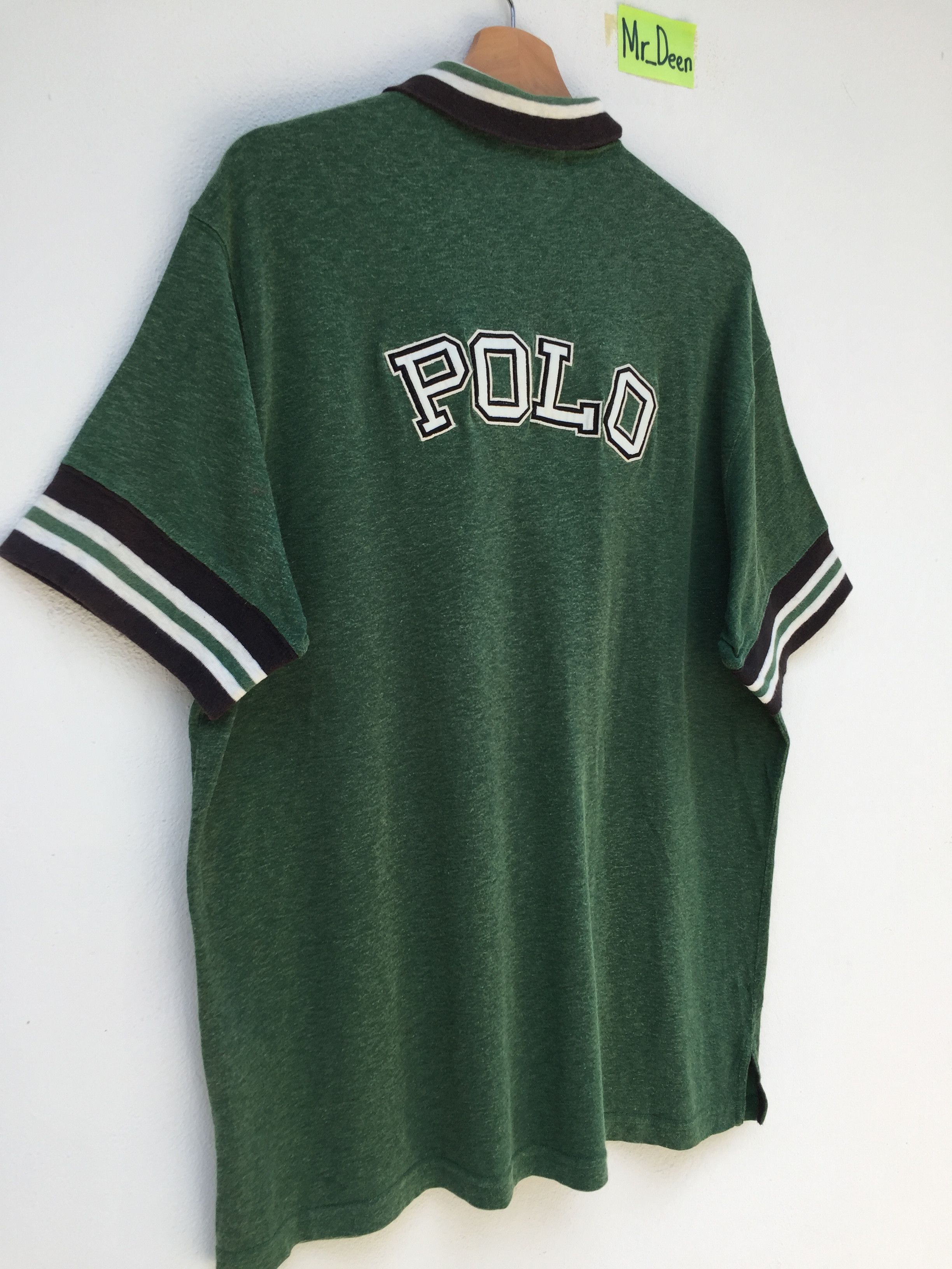 Polo Ralph Lauren RARE Polo Ralph Lauren/ Big Logo/ Spell Out Embroidered Size US XL / EU 56 / 4 - 3 Thumbnail