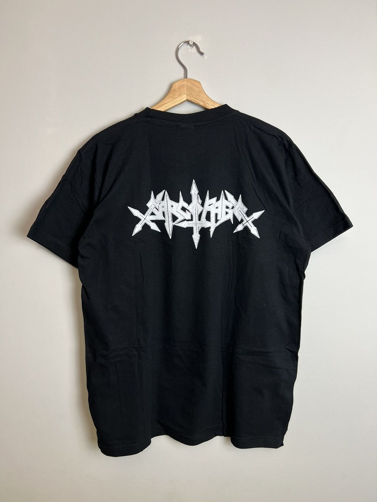 Band Tees Rare Vintage 90s Sarcofago Black Death Metal Band Tshirt Size US L / EU 52-54 / 3 - 2 Thumbnail