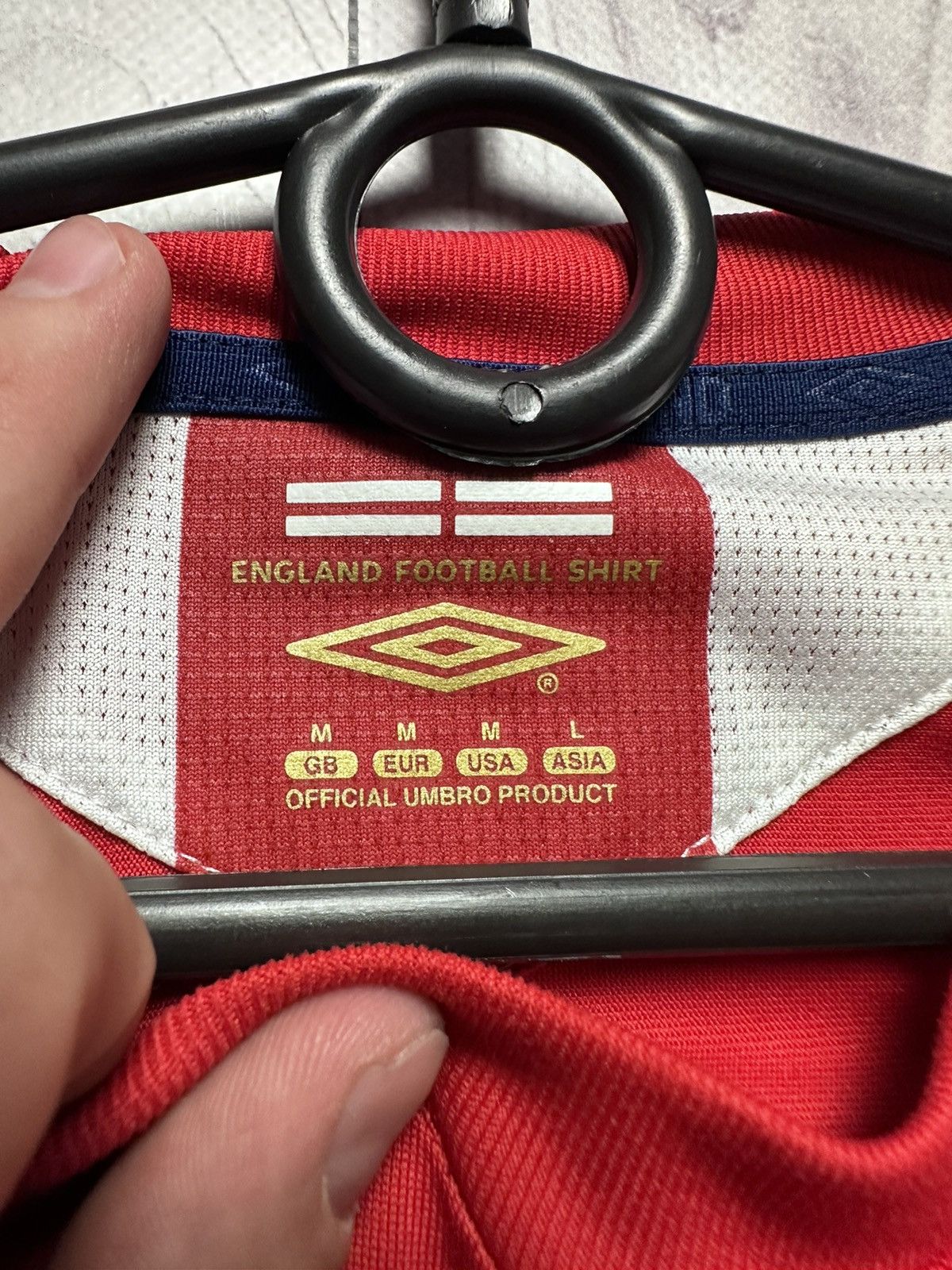 Umbro × Vintage Vintage Umbro England 8 Lampard soccer jersey size M Size US M / EU 48-50 / 2 - 5 Thumbnail