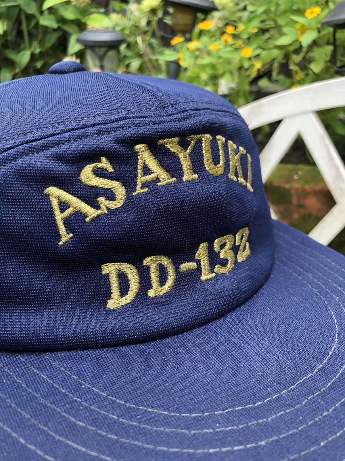 Japanese Brand VINTAGE 90’s JS ASAYUKI あさゆき ( DDG-132 ) HAT CAP Size ONE SIZE - 2 Thumbnail