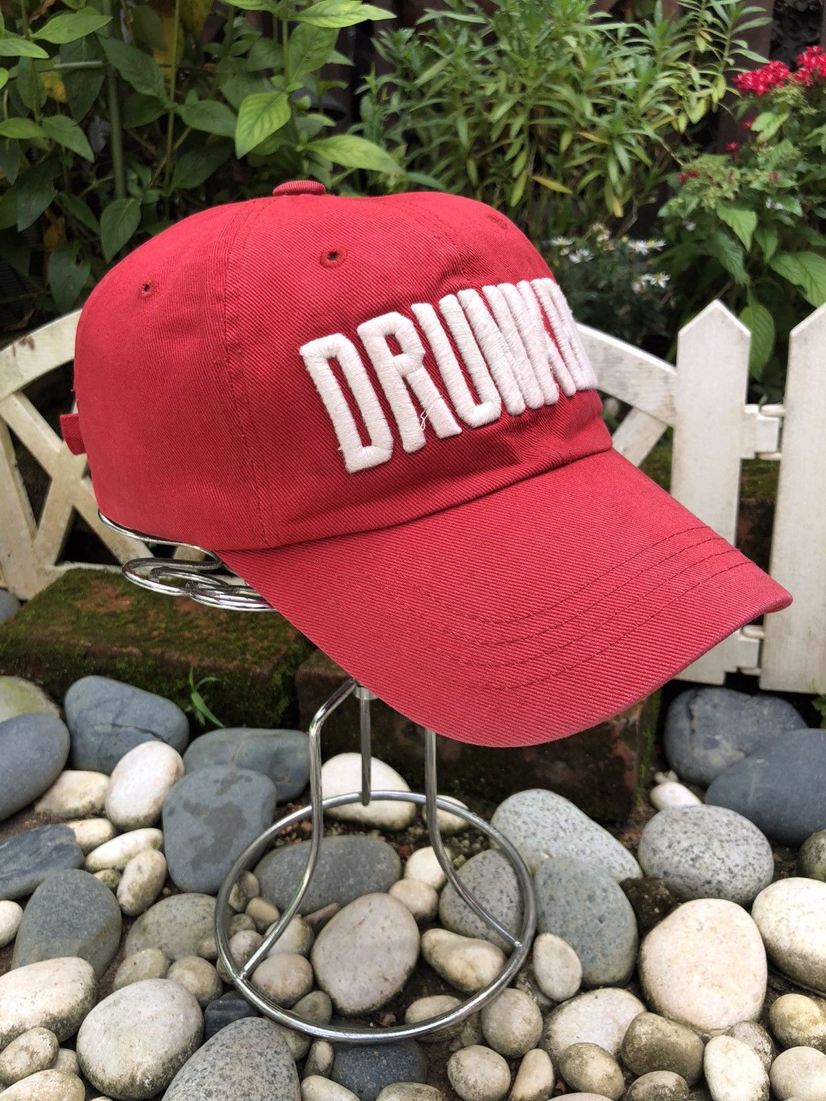 Japanese Brand × Vintage AUTHENTIC VINTAGE EMBROIDERY DRUNKEN $ CAP HAT Size ONE SIZE - 4 Thumbnail
